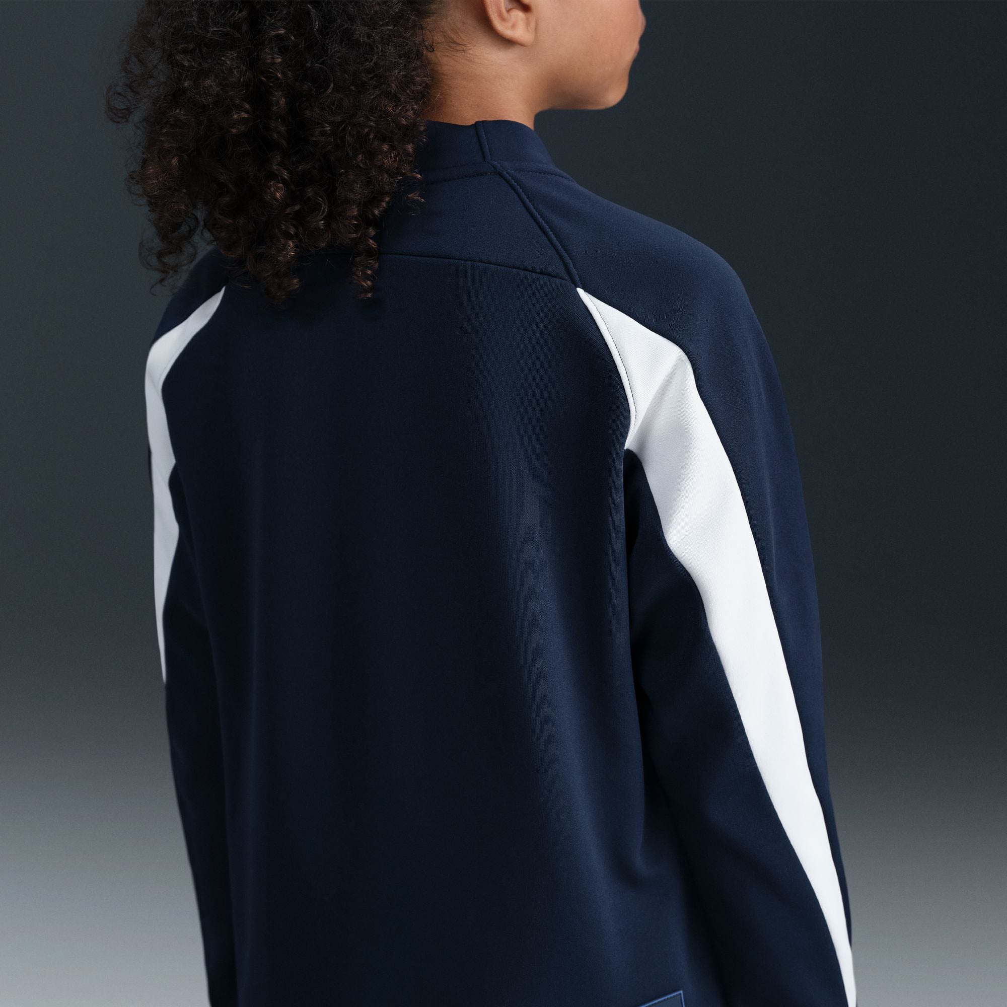 Chelsea Youth 2025/26 Academy Winter Warrior Drill Training Top Navy