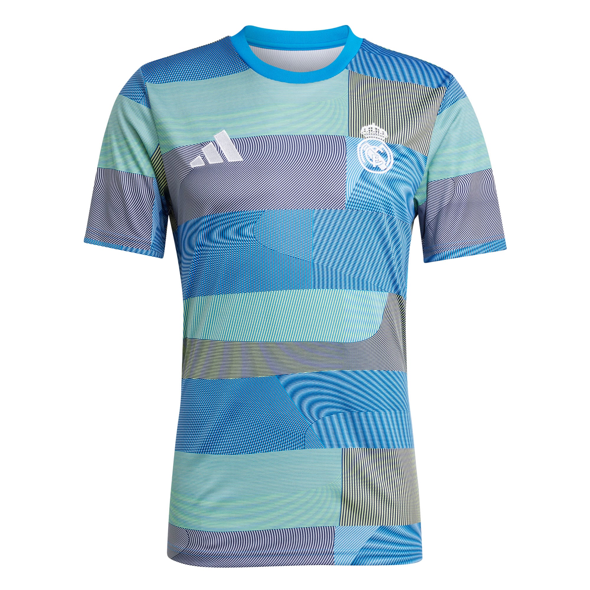 Real Madrid 2025/26 AEROREADY Pre Match Top Blue
