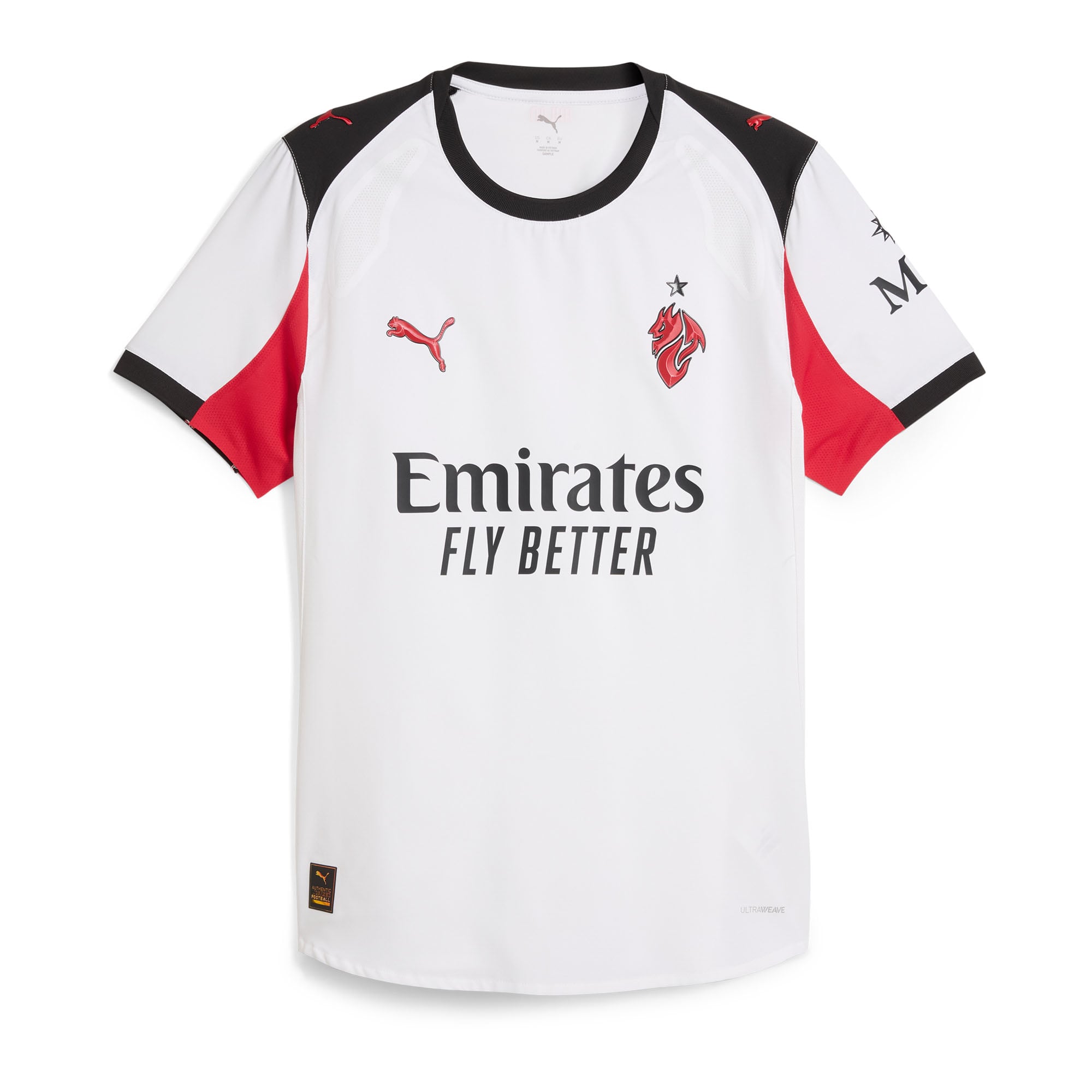 AC Milan 2025/26 Away Style Jersey White