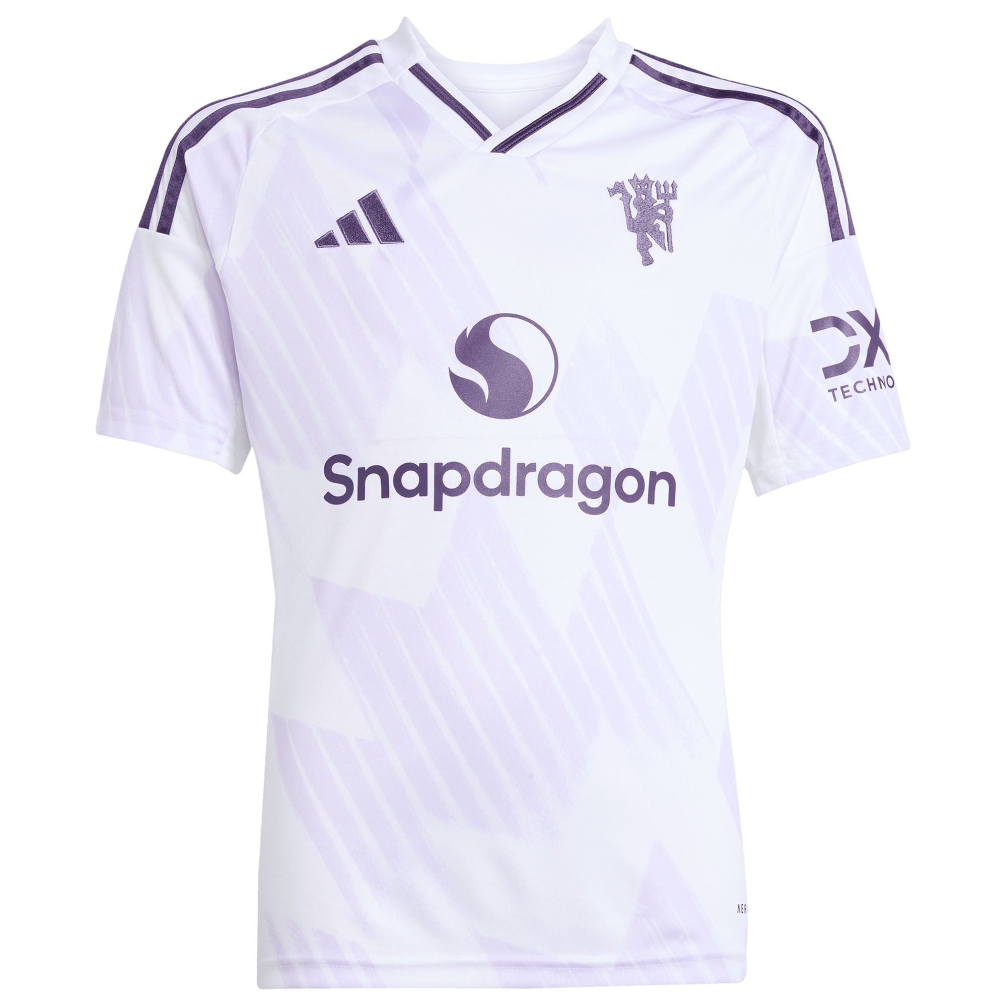 Bruno Fernandes Manchester United Youth 2025/26 Away Replica Player Jersey White