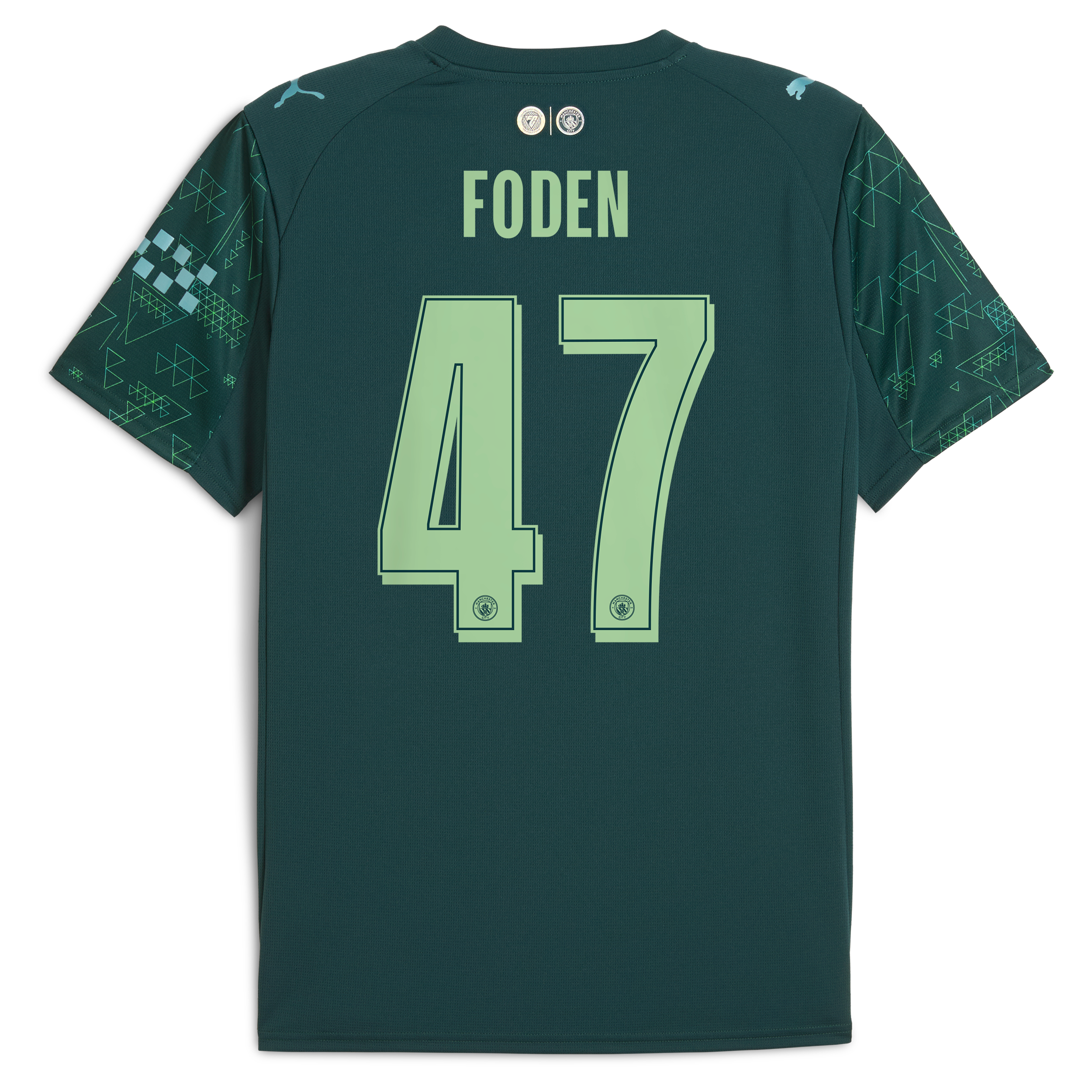 Phil Foden Manchester City x EA SPORTS FC 2025/26 Fourth Jersey Green