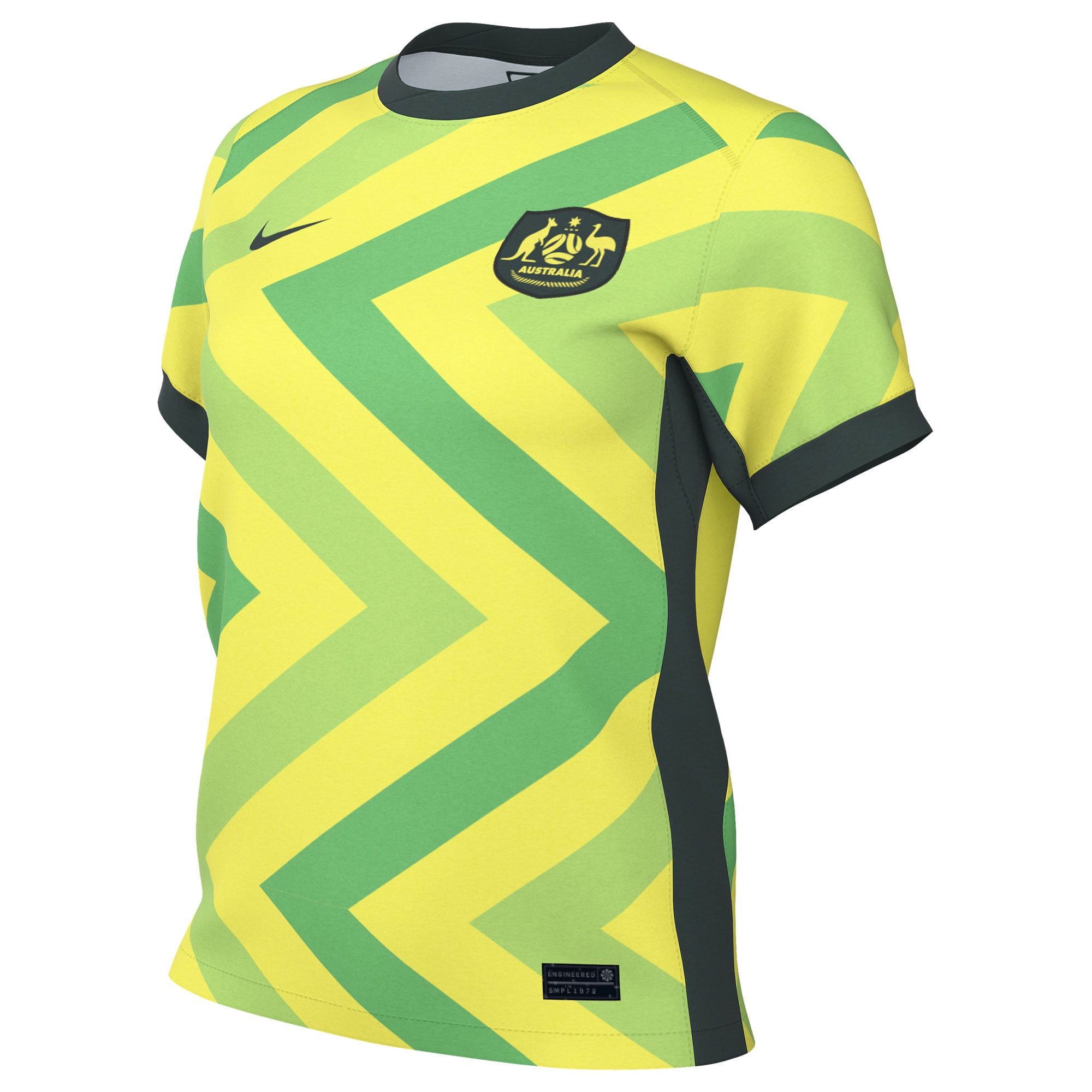 Australia National Team Women's 2025/26 Home Replica Jersey Yellow