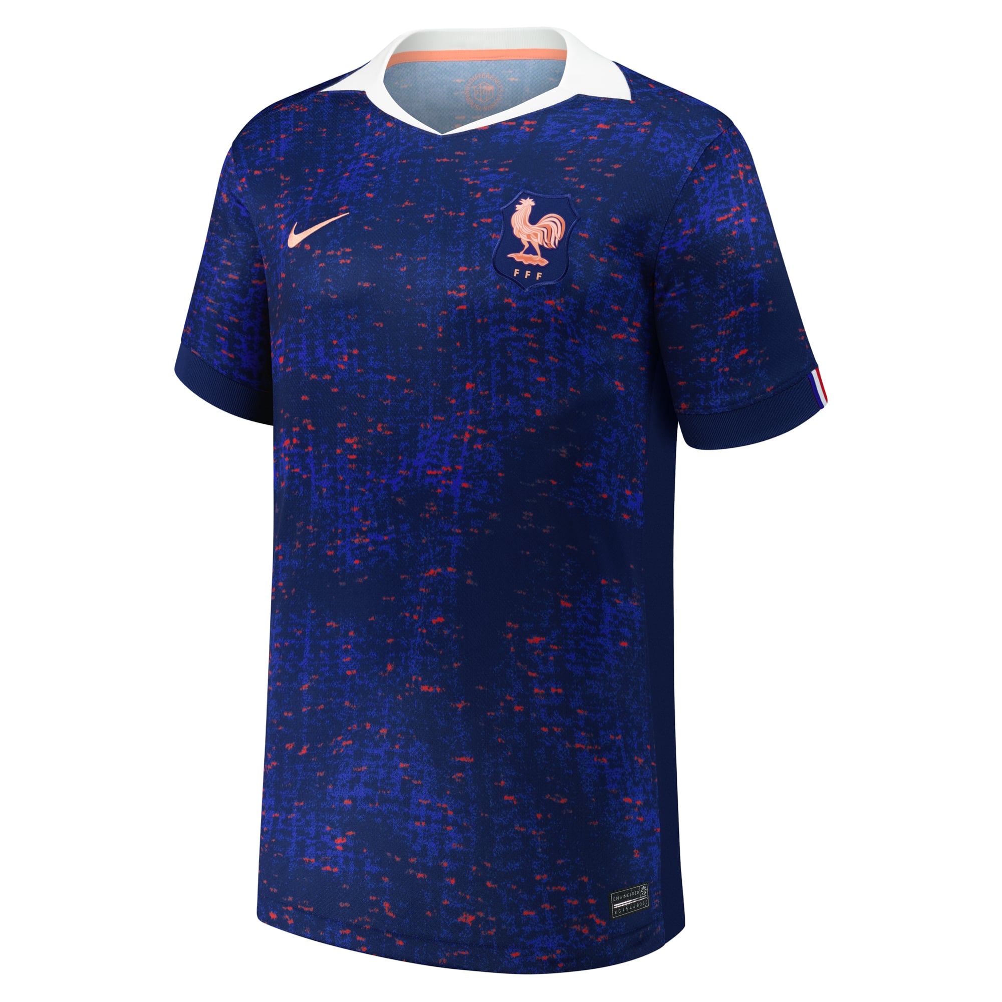 France Women's National Team Youth 2025/26 Home Replica Jersey Blue