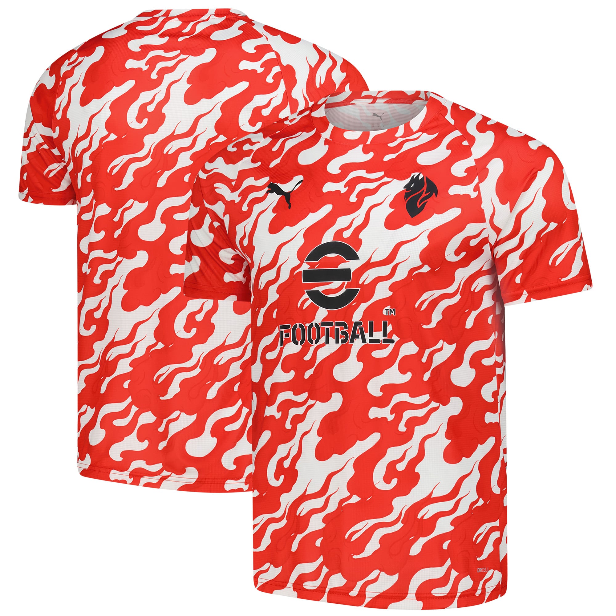 AC Milan 2025/26 Pre Match dryCell Training Jersey Red