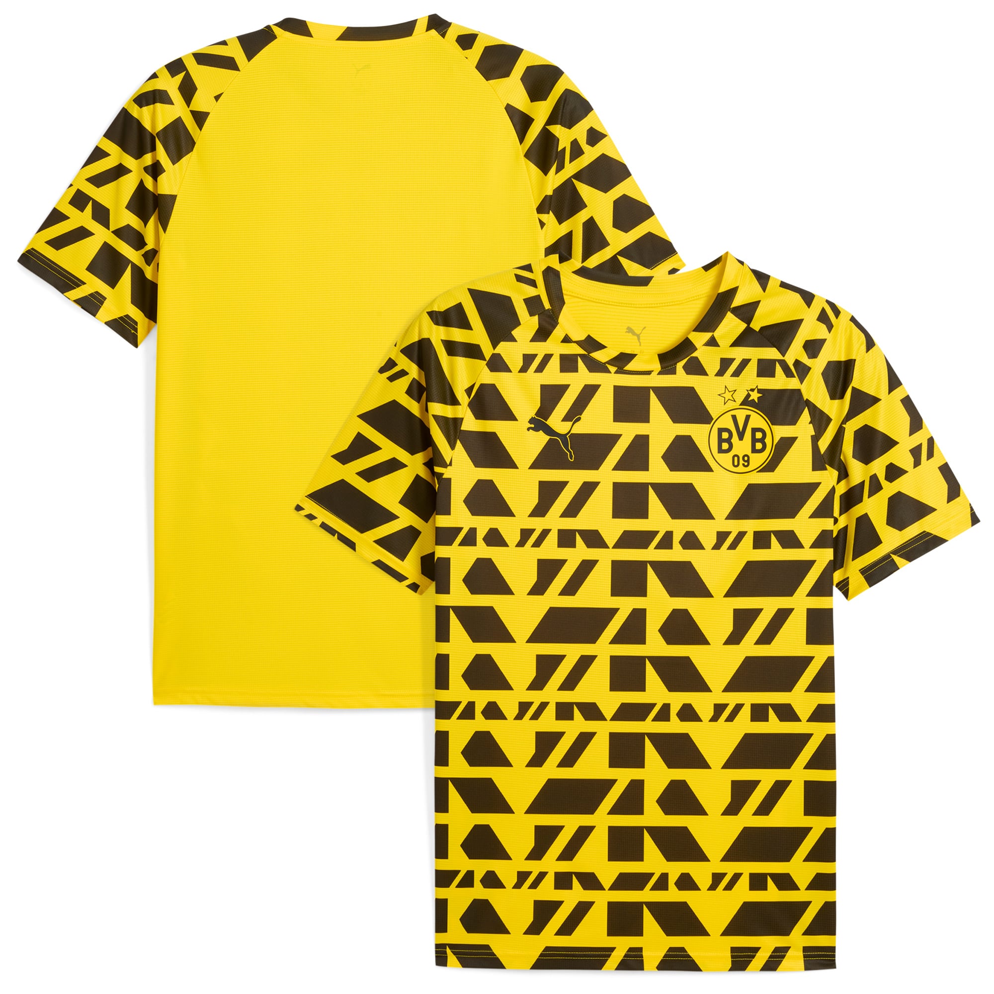 Borussia Dortmund 2025/26 Pre Match Training Jersey Yellow