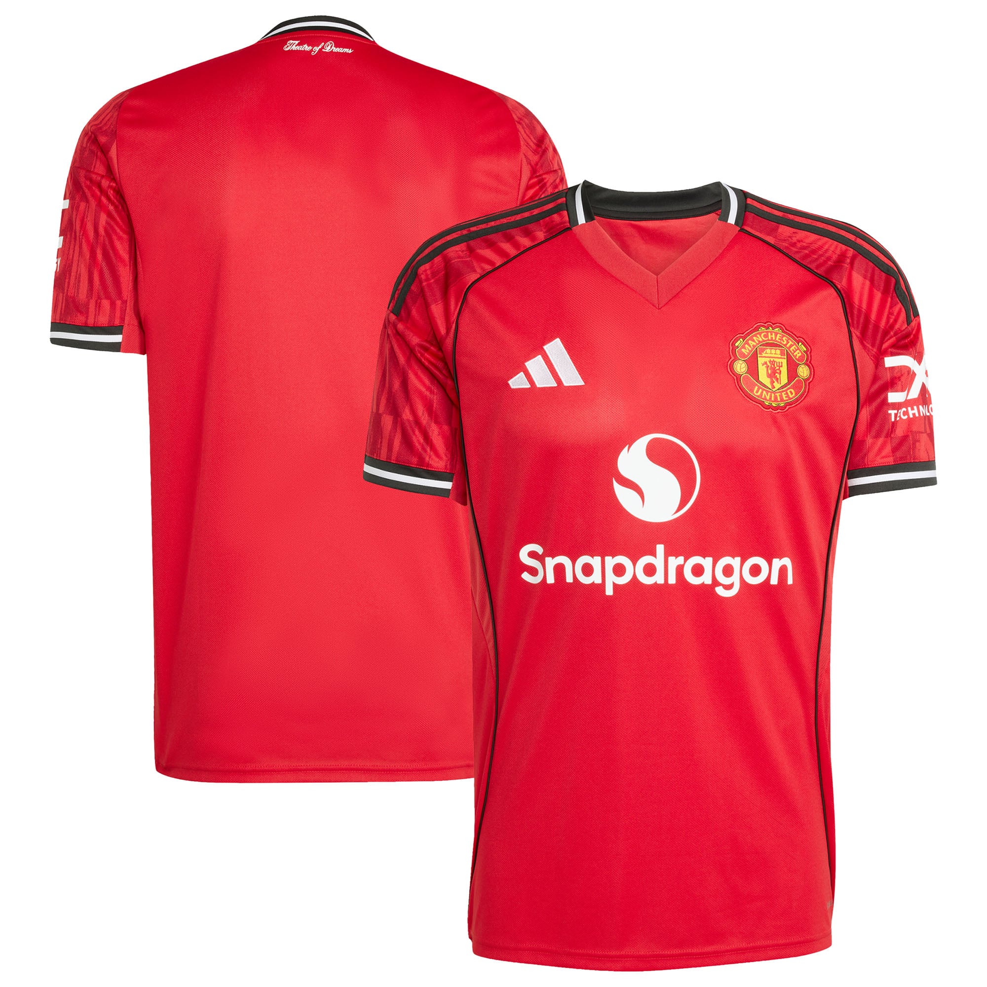 Manchester United Home 2025/26 Replica Jersey Red