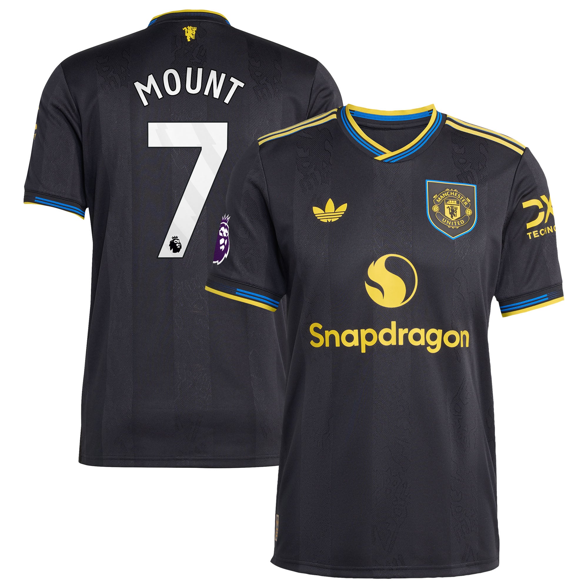 Mason Mount Manchester United 2025/26 Third Style Player Jersey Black
