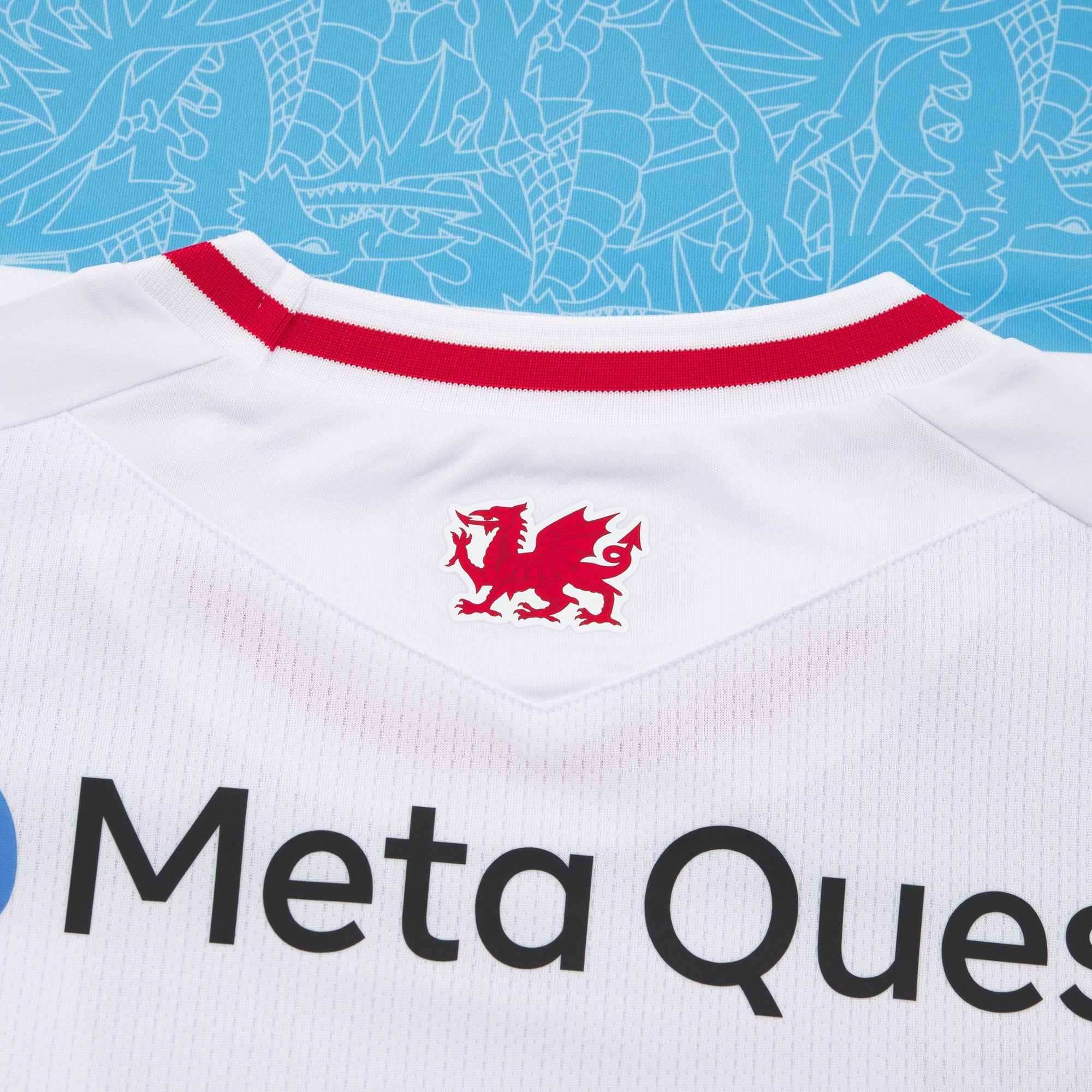 Macron Wrexham White 2025/26 Third Replica Jersey