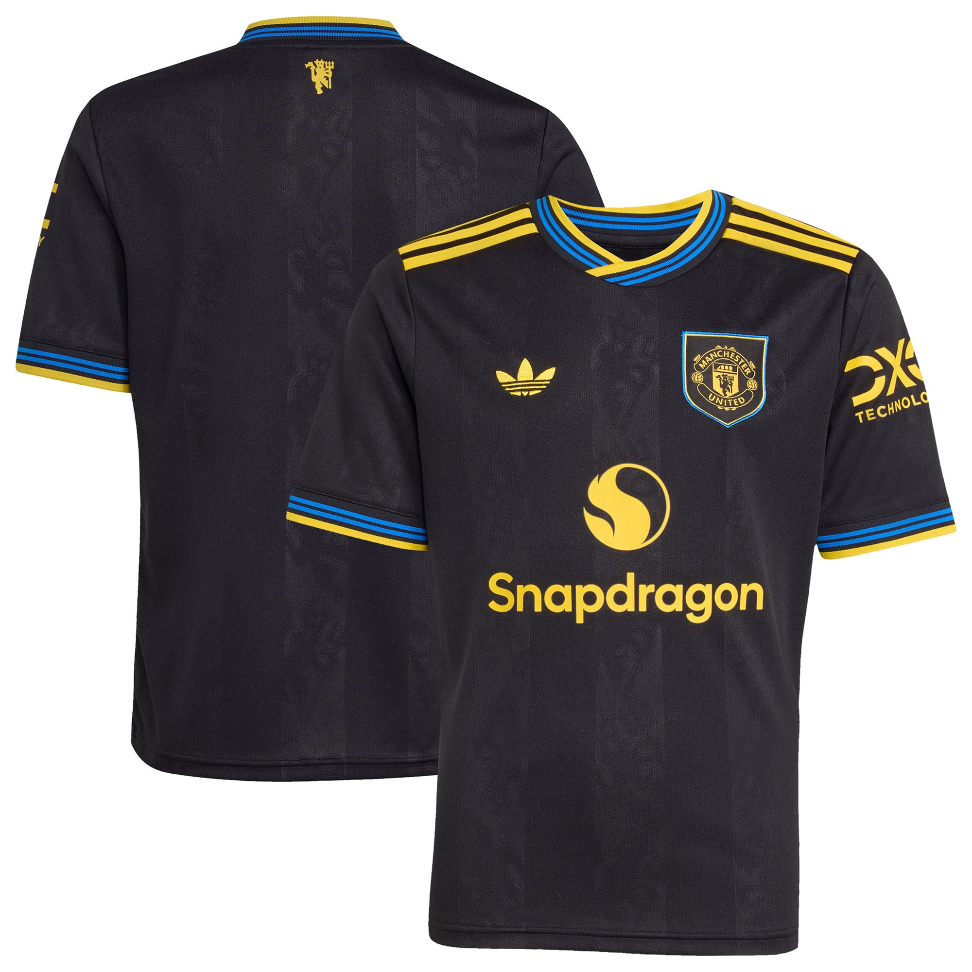 Manchester United Youth 2025/26 Third Replica Jersey Black