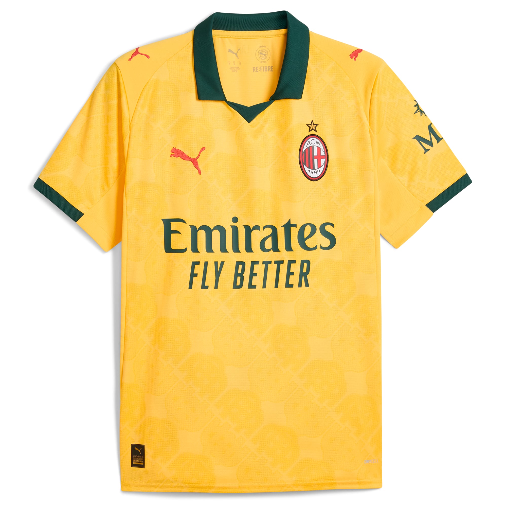 AC Milan 2025/26 Third Replica Jersey Yellow