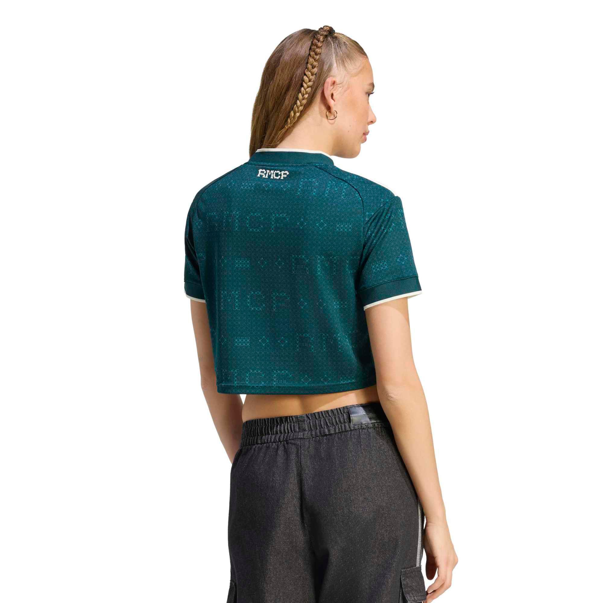 Real Madrid Women's 2026/27 Away Cropped Replica Jersey Green