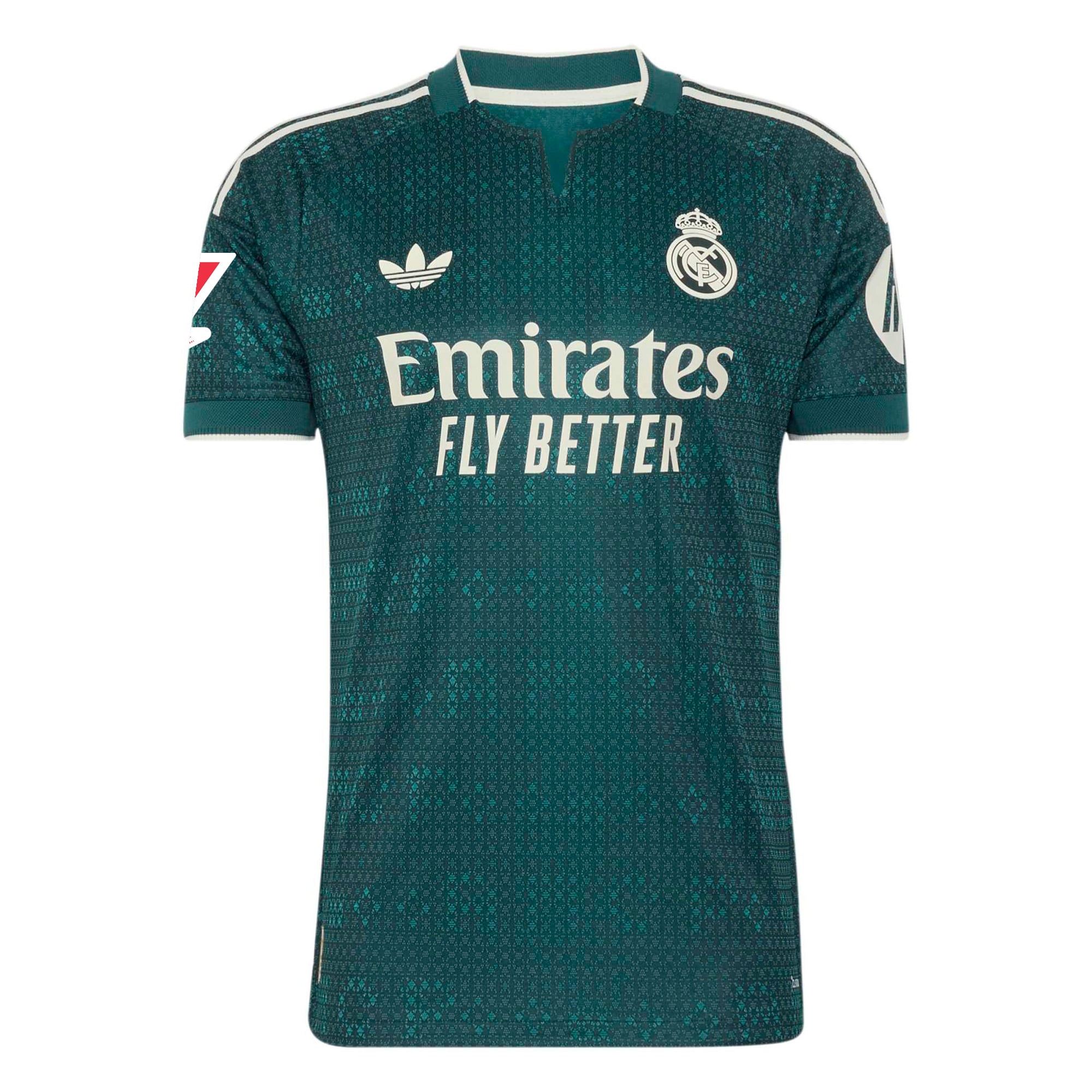 Real Madrid 2026/27 Away On Field Style Patch Jersey Green