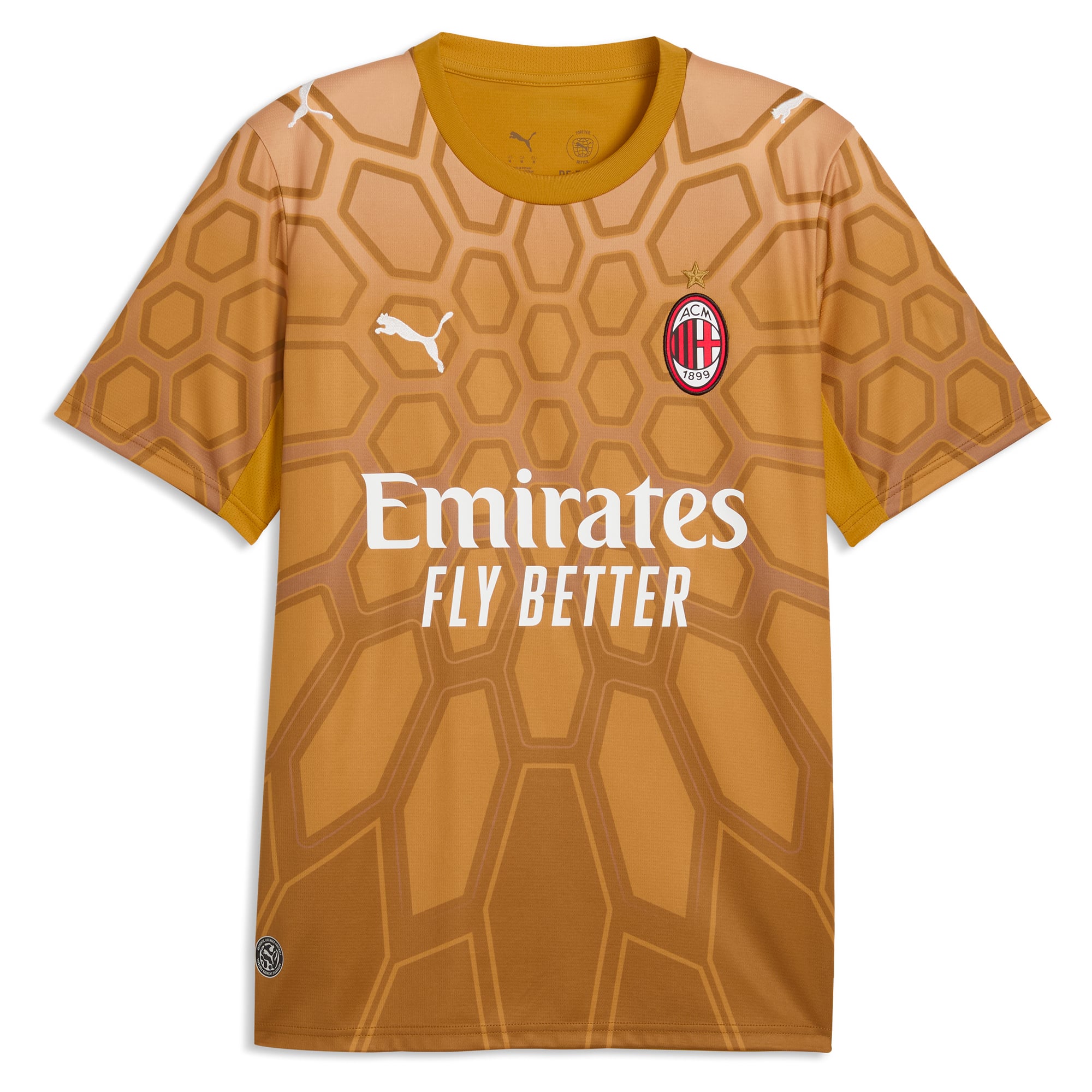AC Milan 2026/27 Goalkeeper Replica Jersey Gold