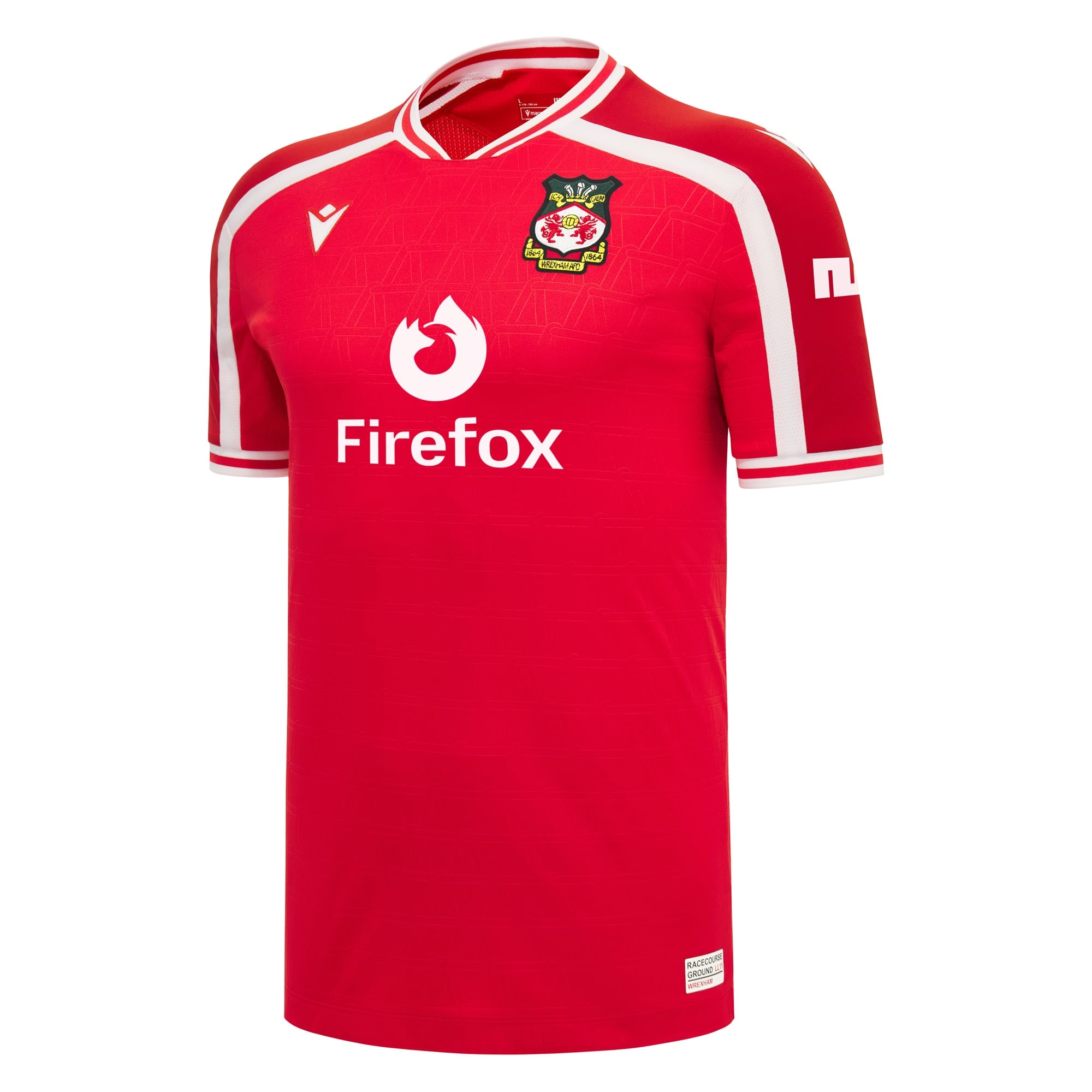 Wrexham Macron 2026/27 Home Replica Jersey Red
