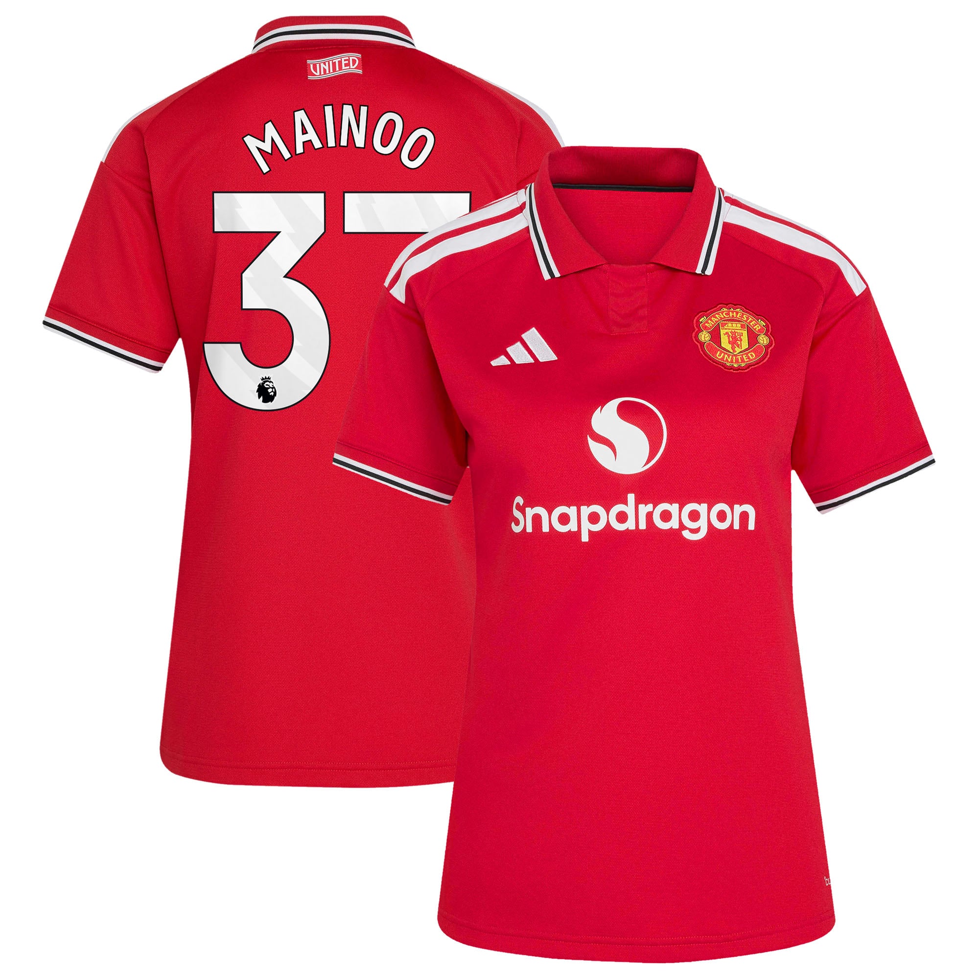 Kobbie Mainoo Manchester United Women's 2026/27 Home Replica Jersey Red