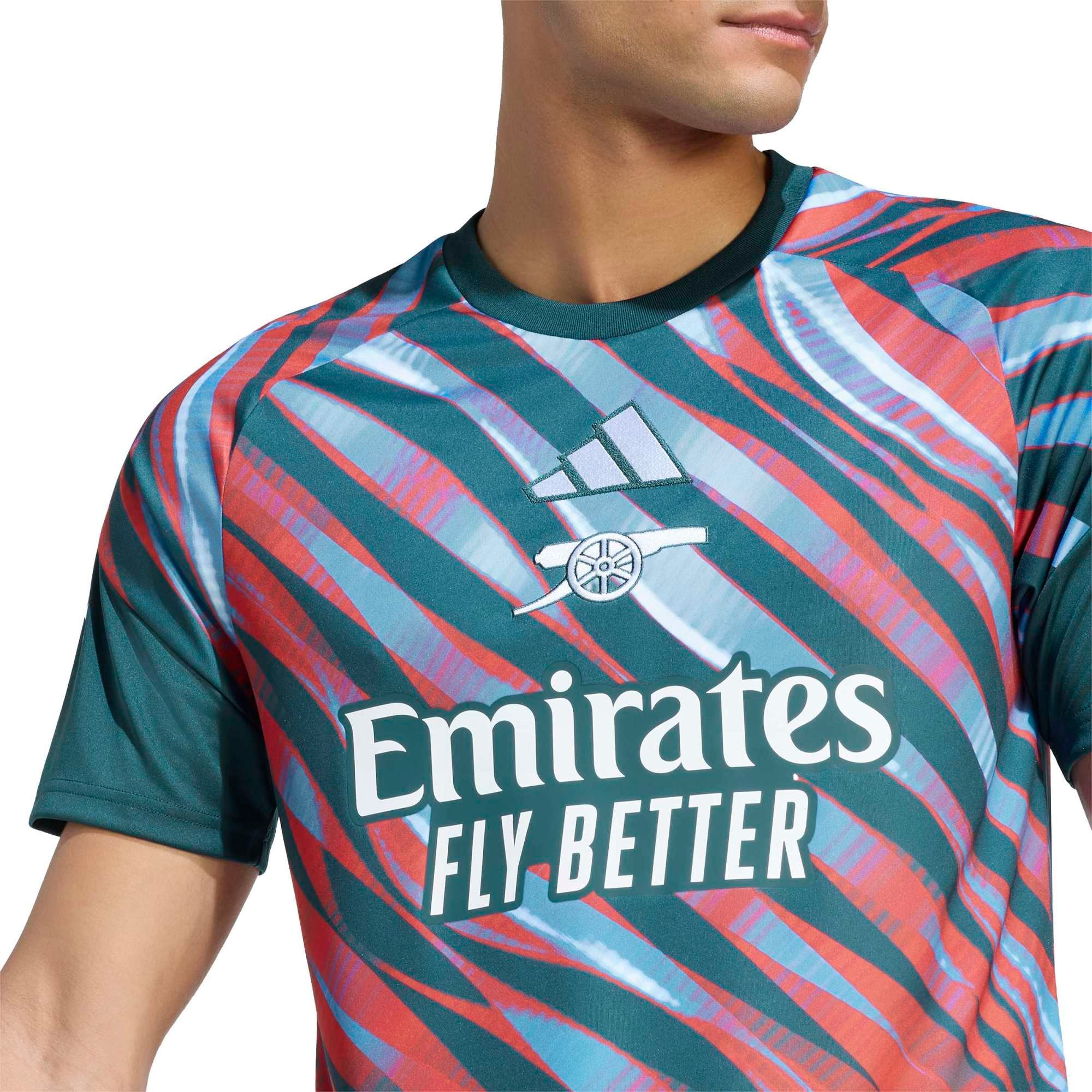 Arsenal 2026/27 Pre Match Home Training Jersey Green