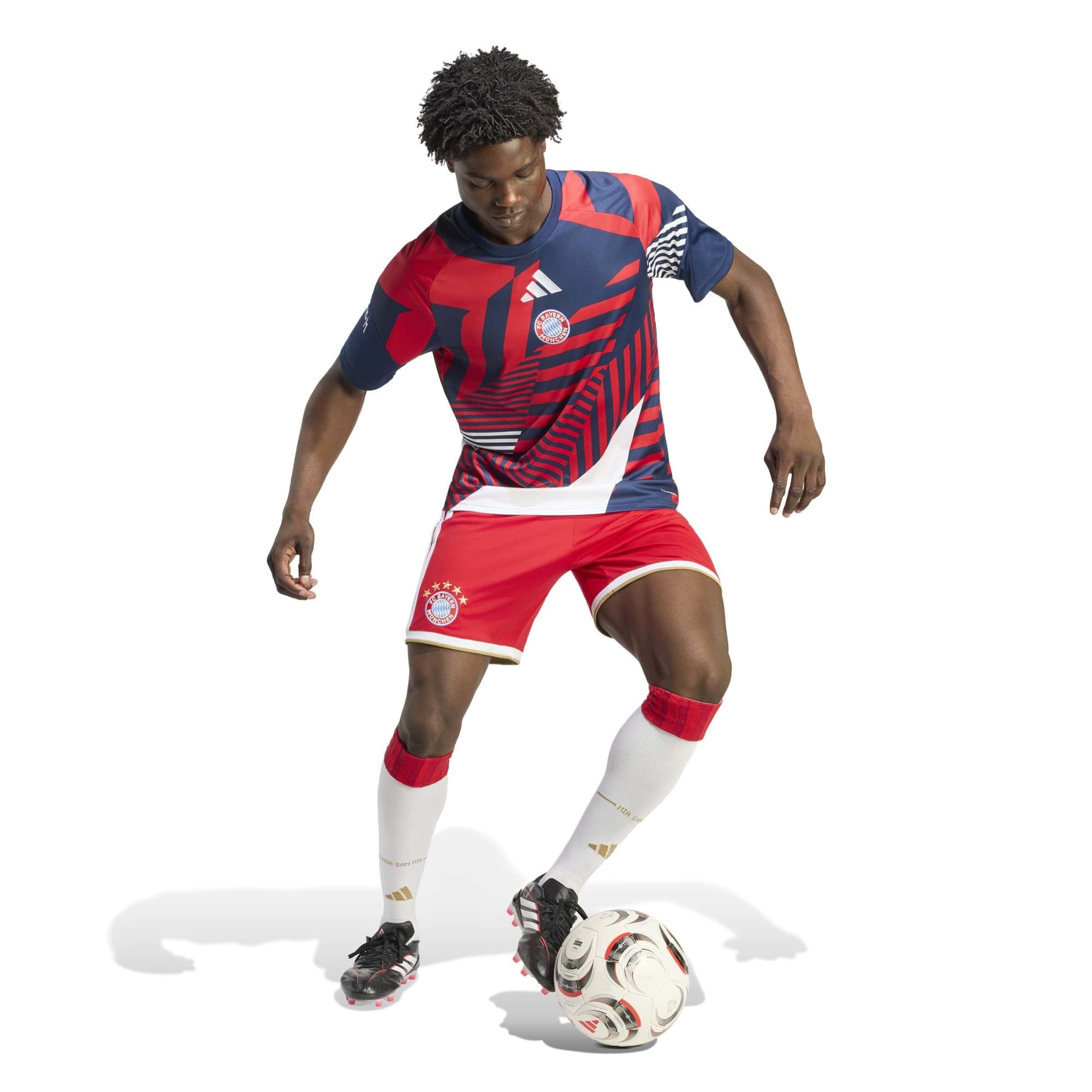 Bayern Munich 2026/27 Pre Match Home Training Jersey Blue/Red