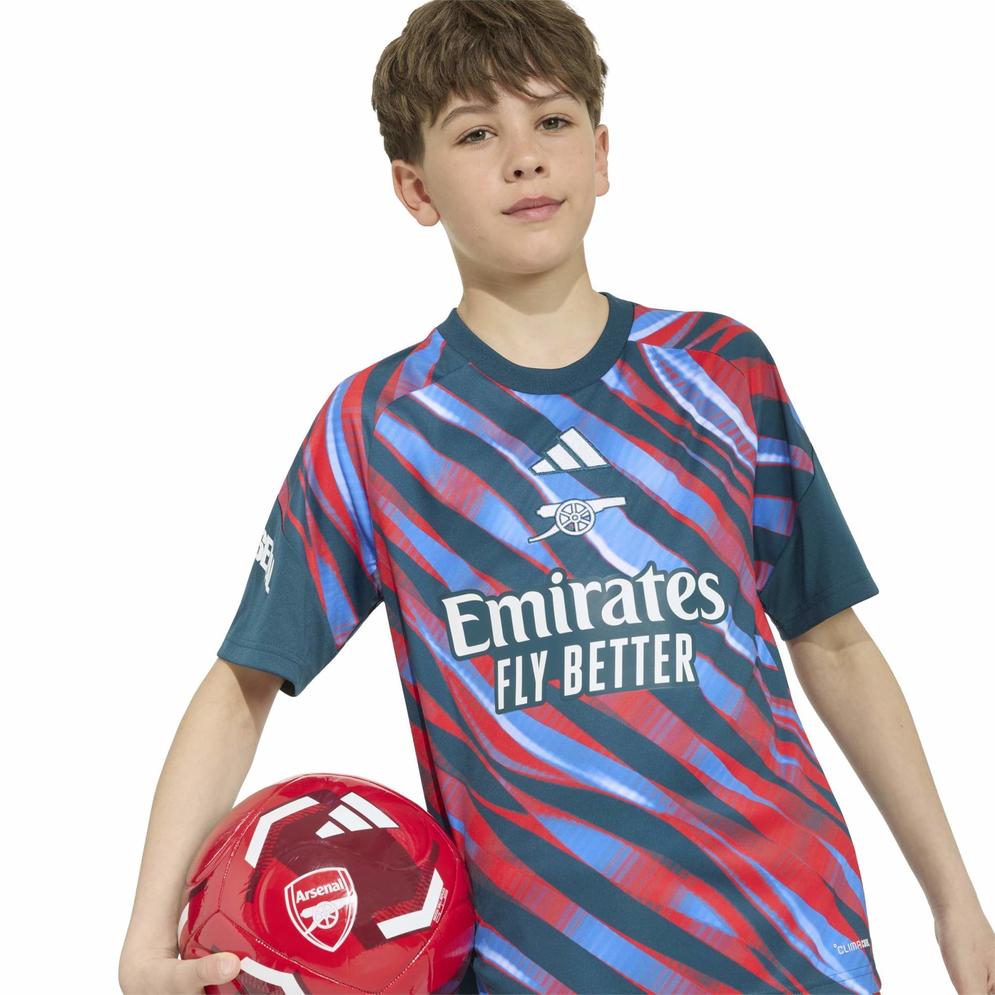 Arsenal Youth 2026/27 Pre Match Home Training Jersey Green