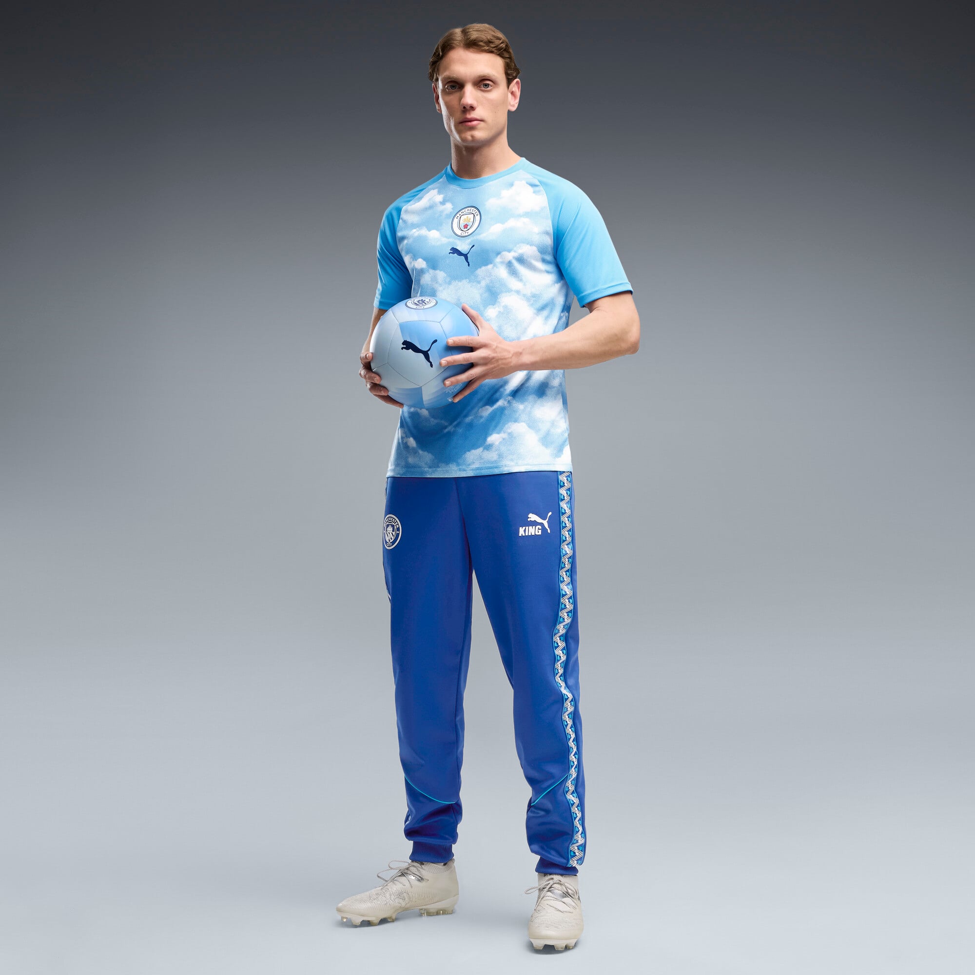 Manchester City 2026/27 Pre Match Top Sky Blue
