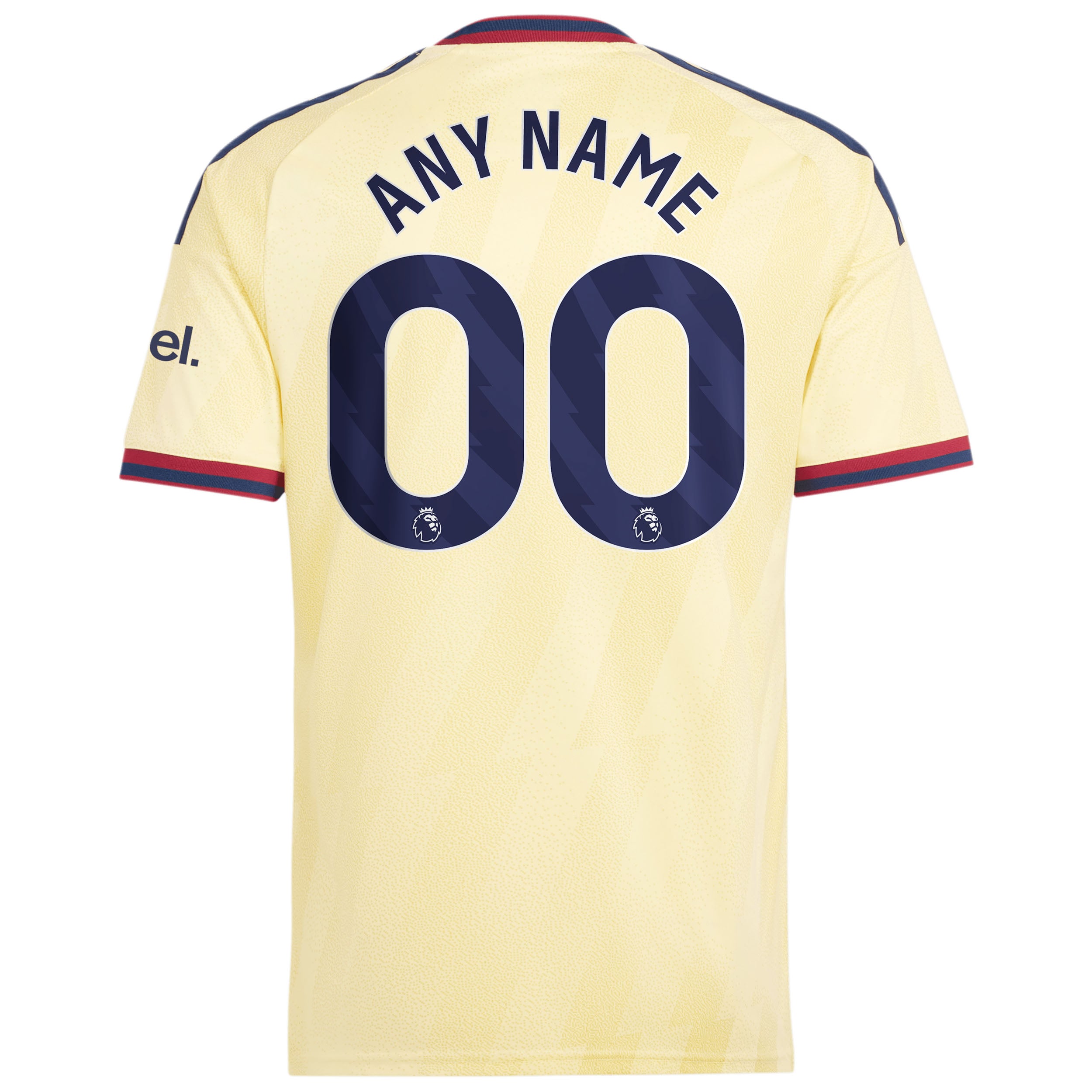 Arsenal 2026/27 Third Replica Custom Jersey Yellow