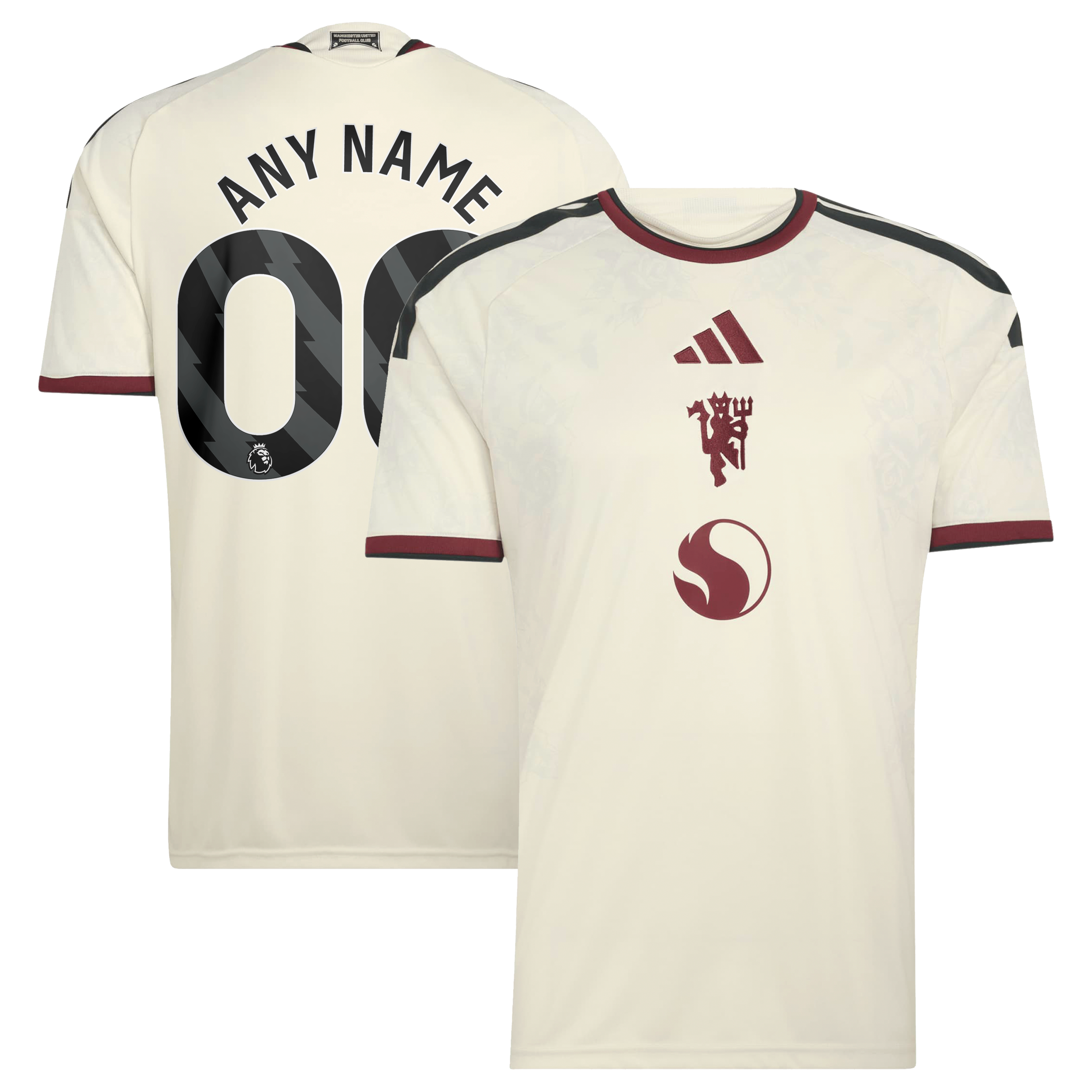 Manchester United 2026/27 Third Replica Custom Jersey Cream