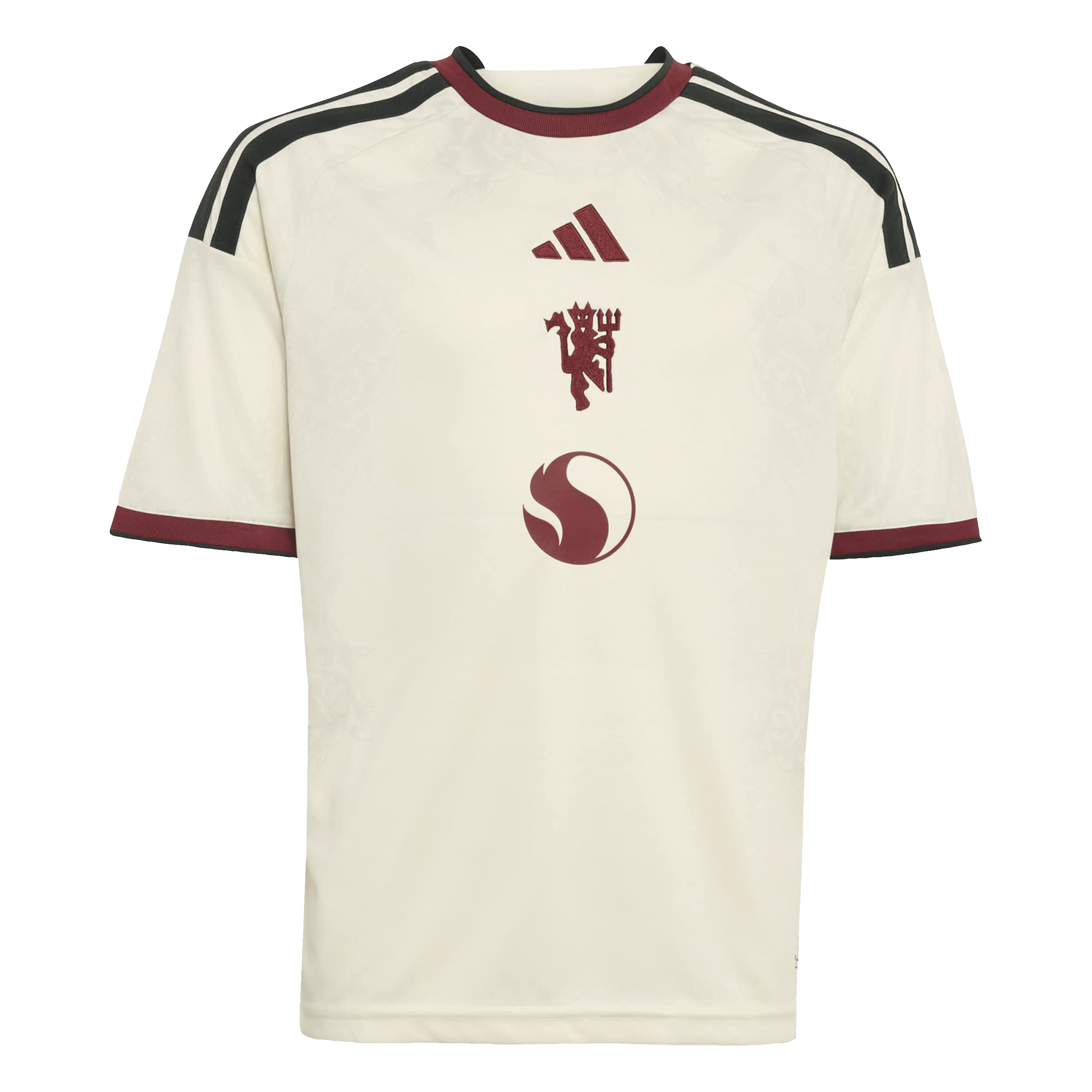 Kobbie Mainoo Manchester United Youth 2026/27 Third Replica Jersey Cream