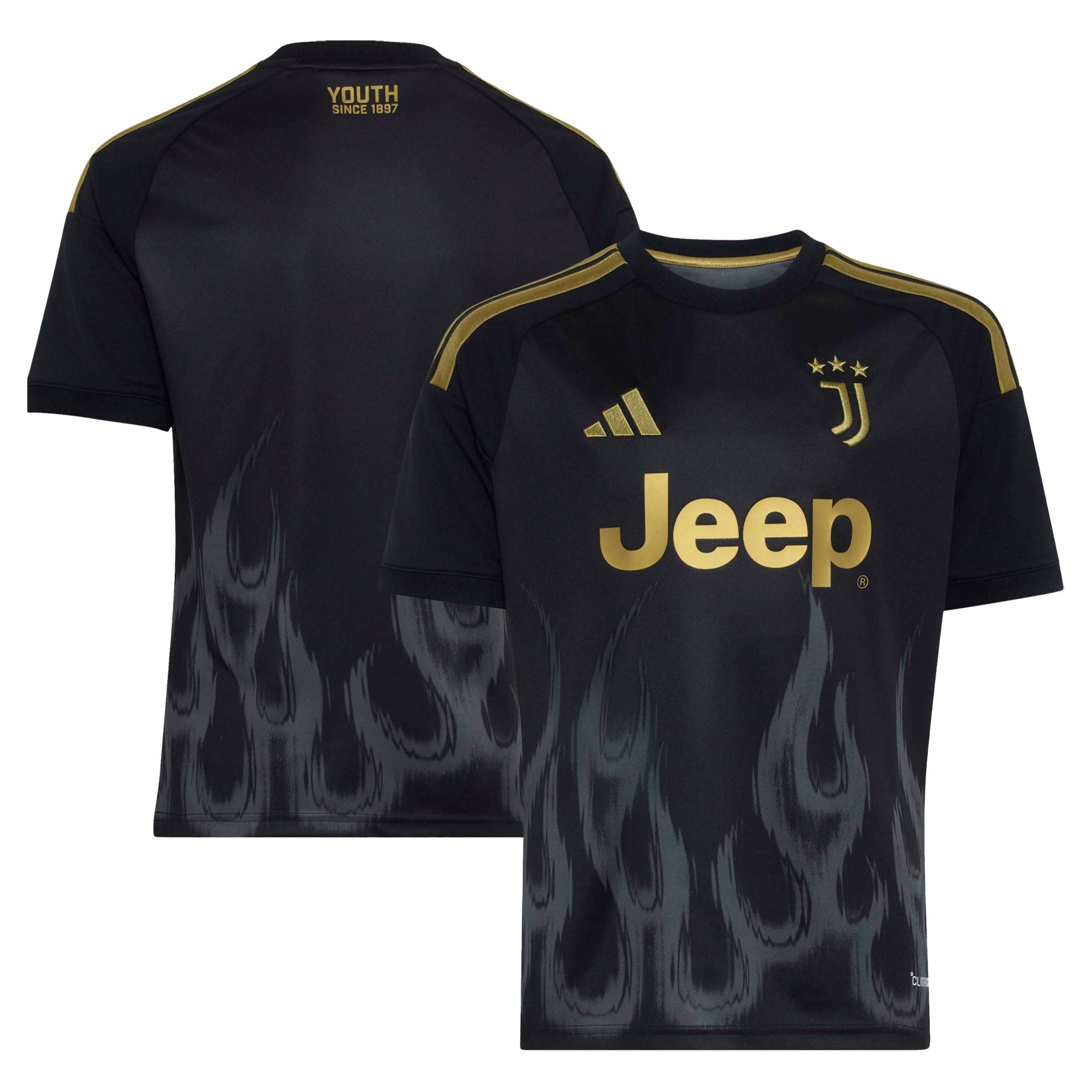 Juventus Youth 2026/27 Third Replica Jersey Black