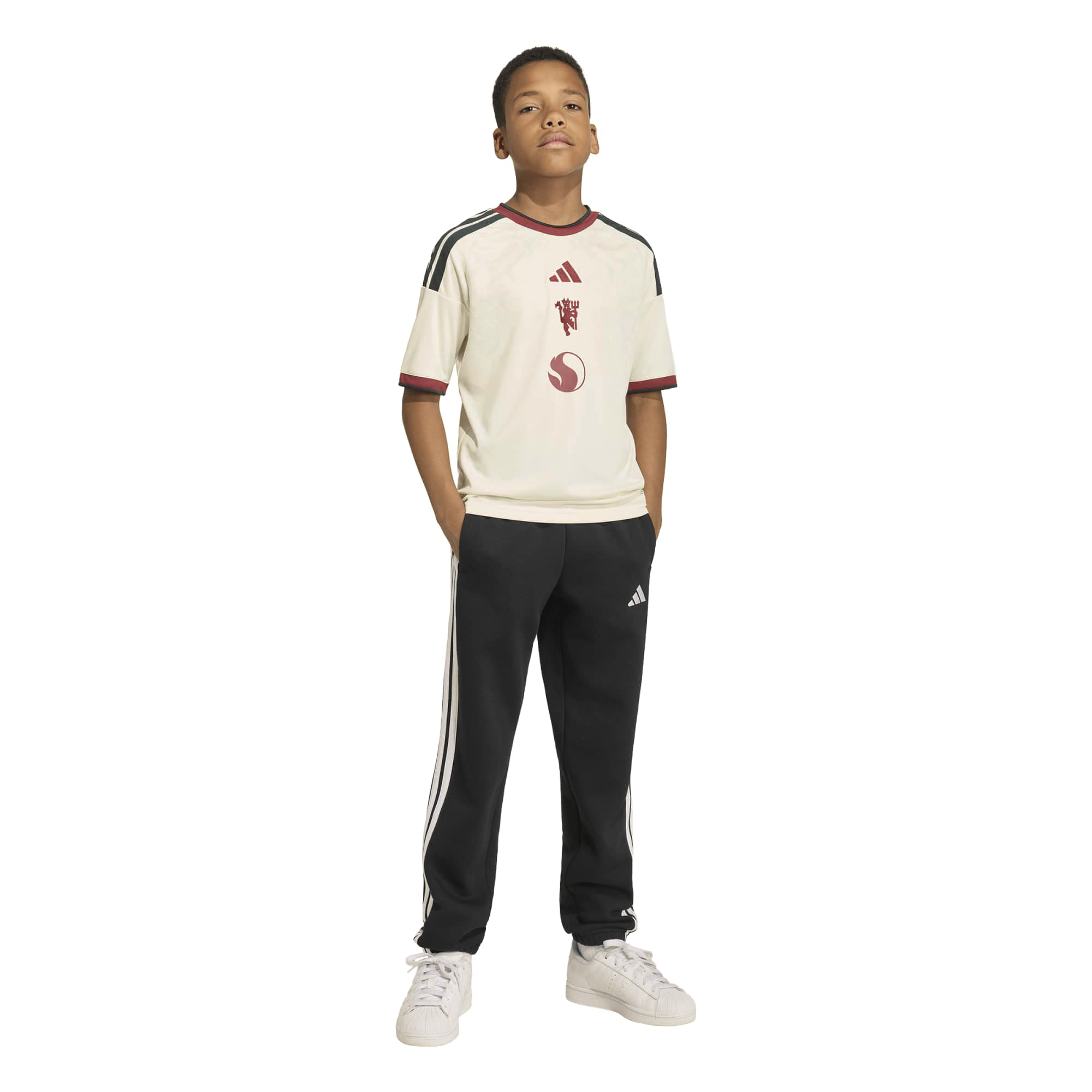 Manchester United Youth 2026/27 Third Replica Jersey Cream