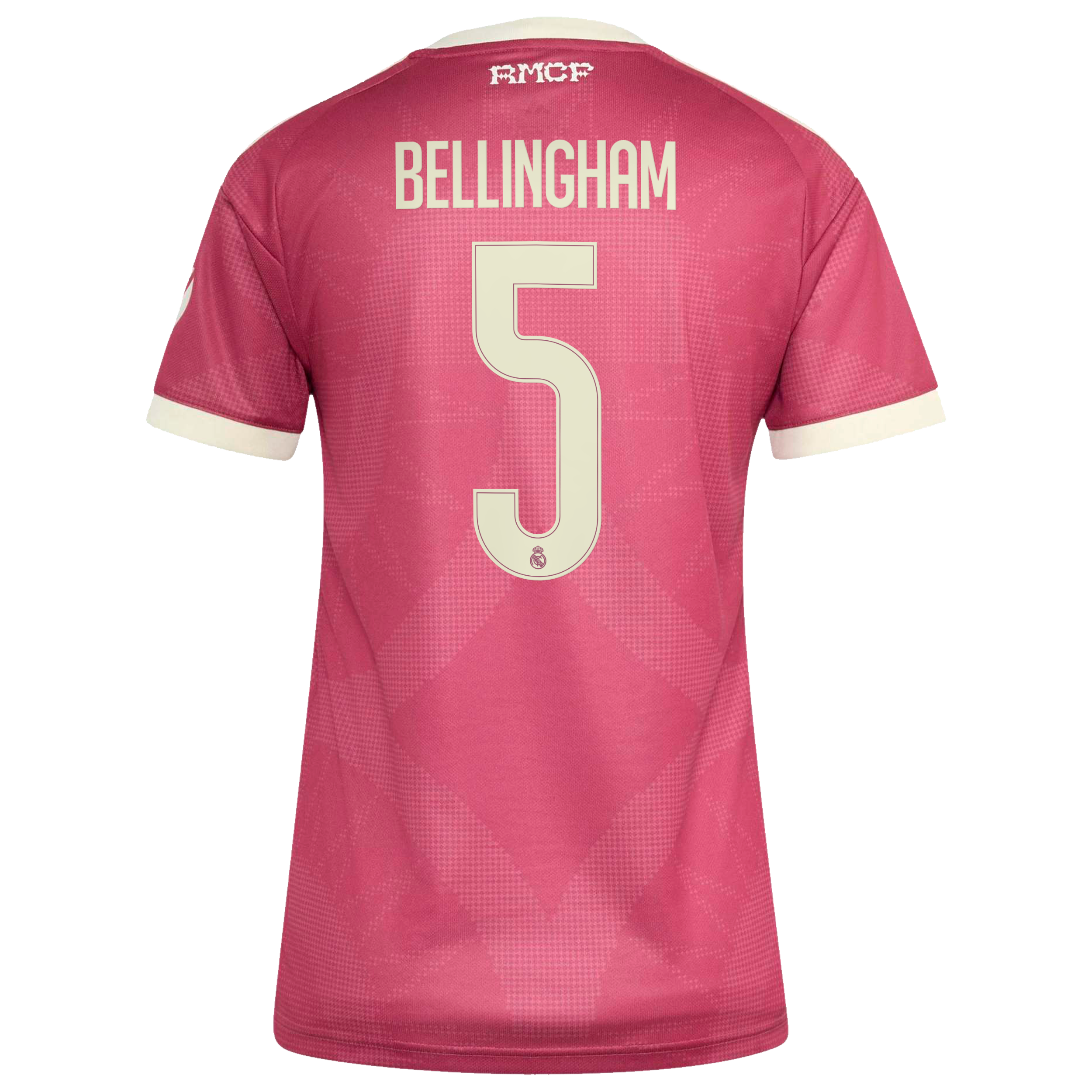 Jude Bellingham Real Madrid Women's 2026/27 Third Replica Jersey Pink