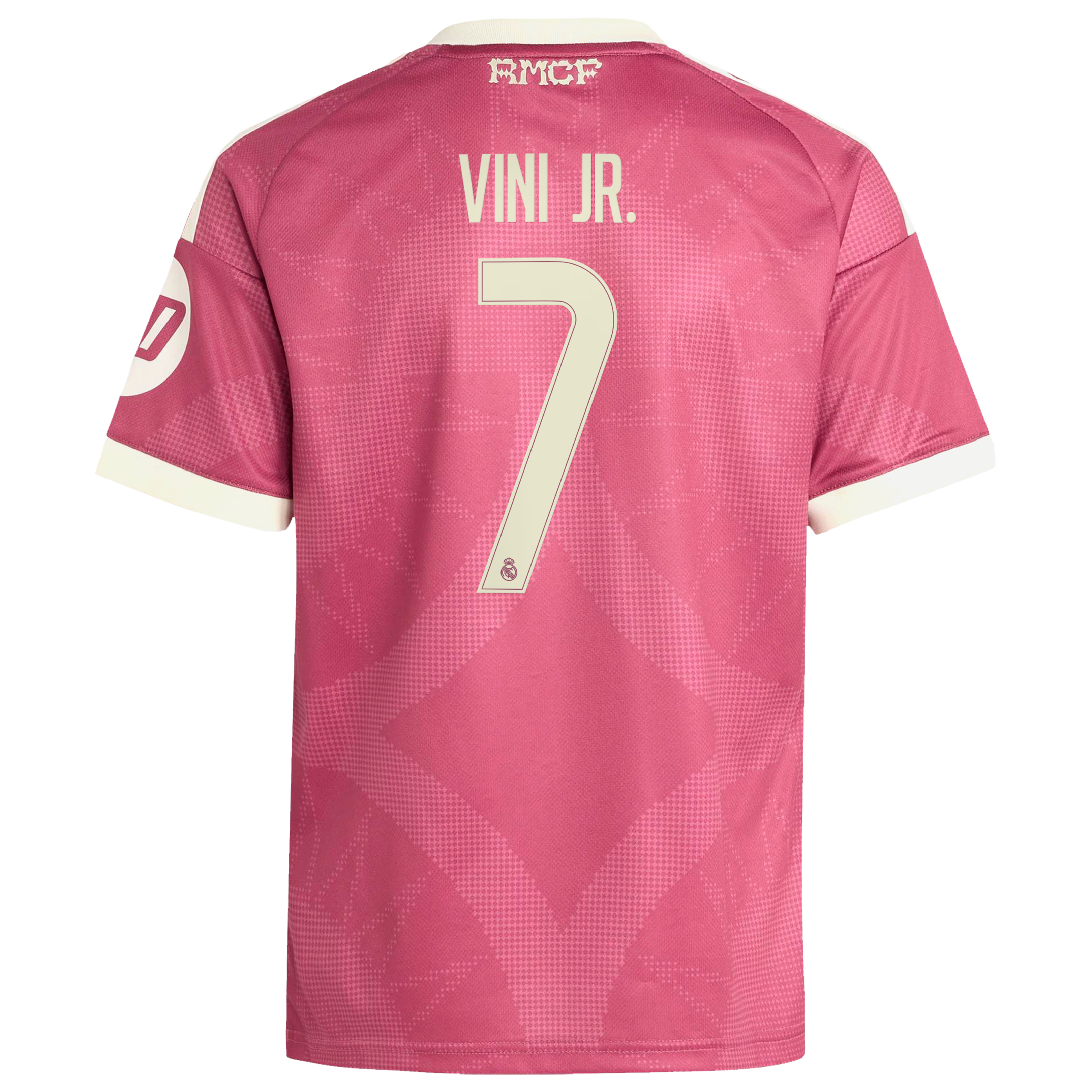 Vini Jr. Real Madrid Youth 2026/27 Third Replica Jersey Pink