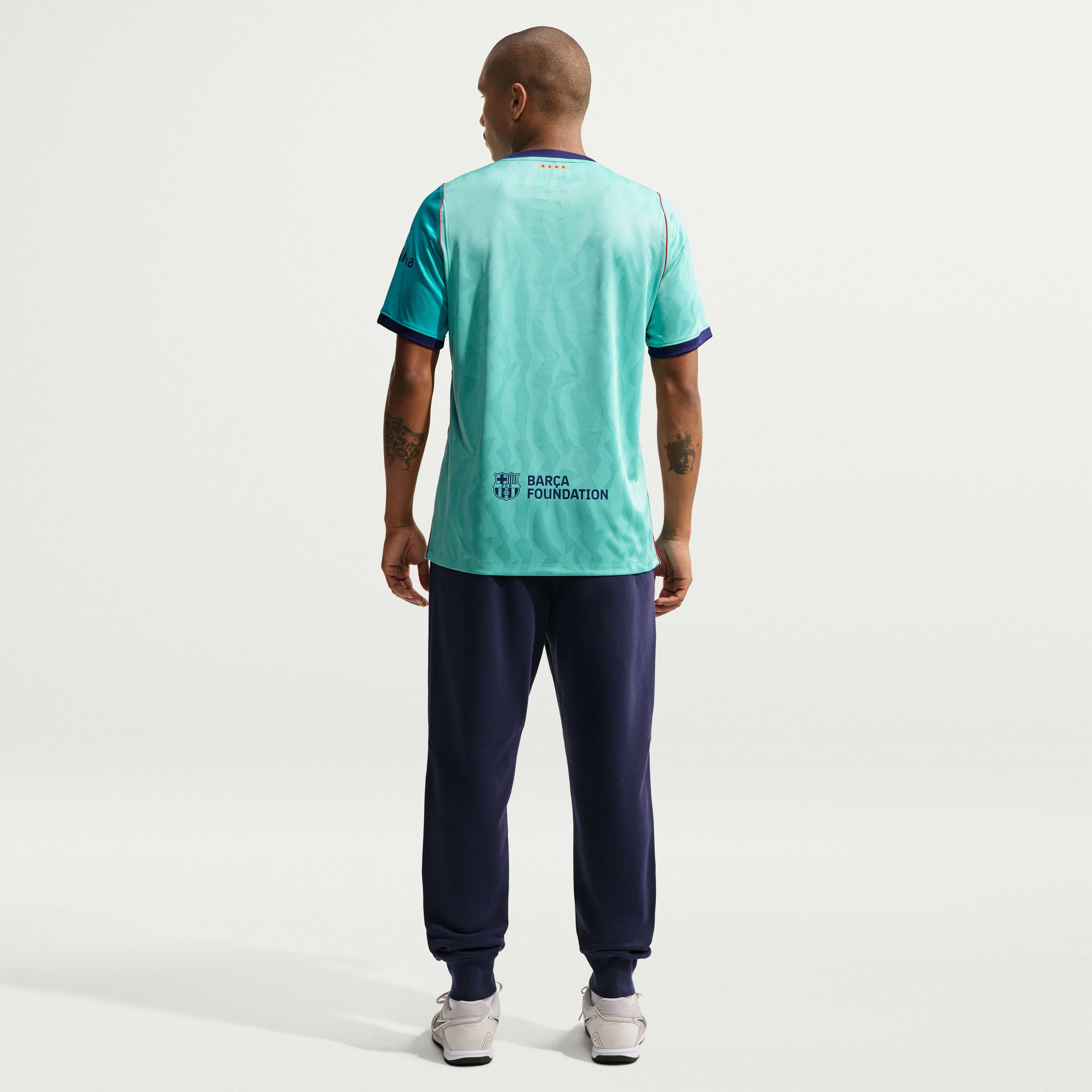 Barcelona 2026/27 Third Stadium Replica Jersey Turquoise