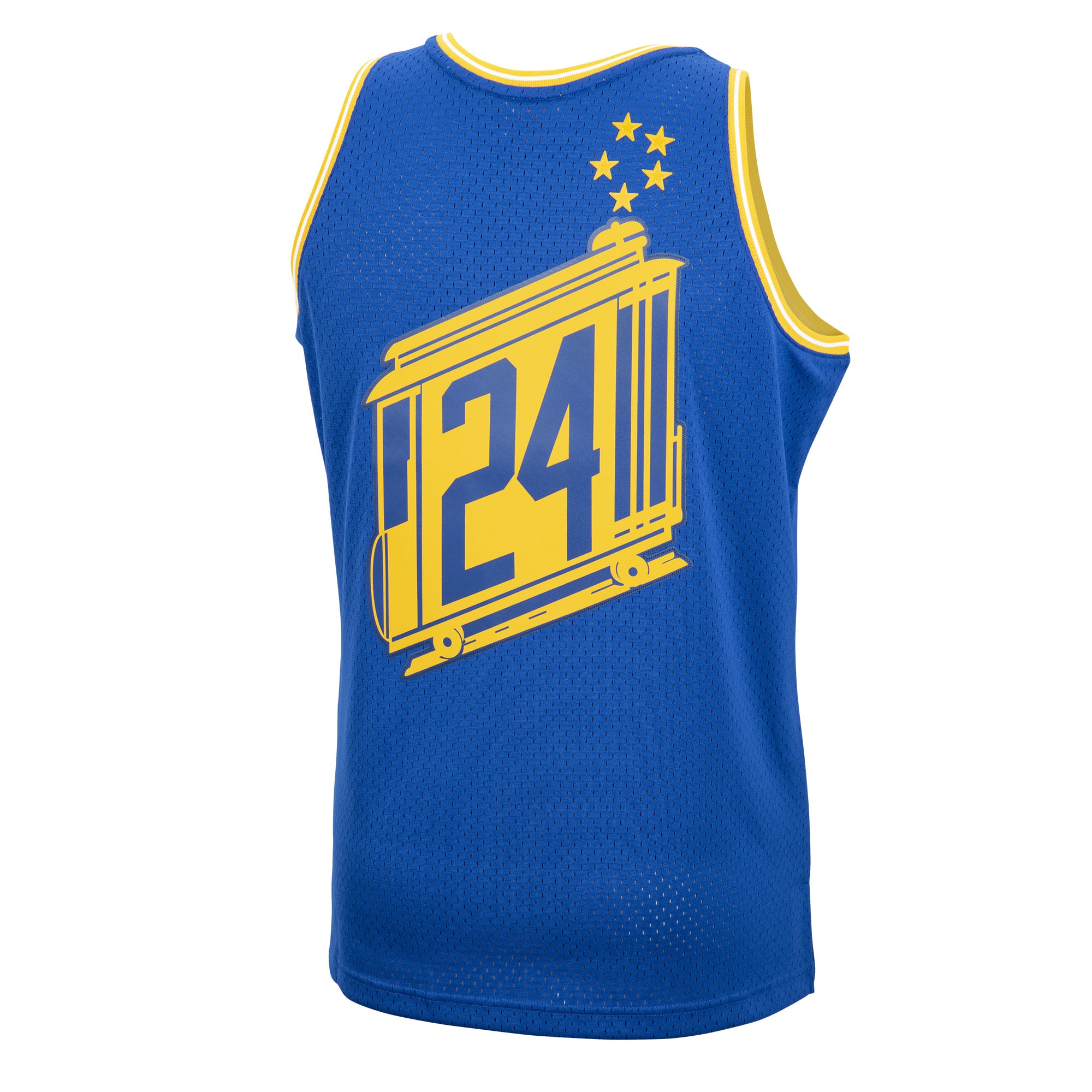 Rick Barry Golden State Warriors Mitchell & Ness 1966/67 Hardwood Classics Swingman Jersey Royal