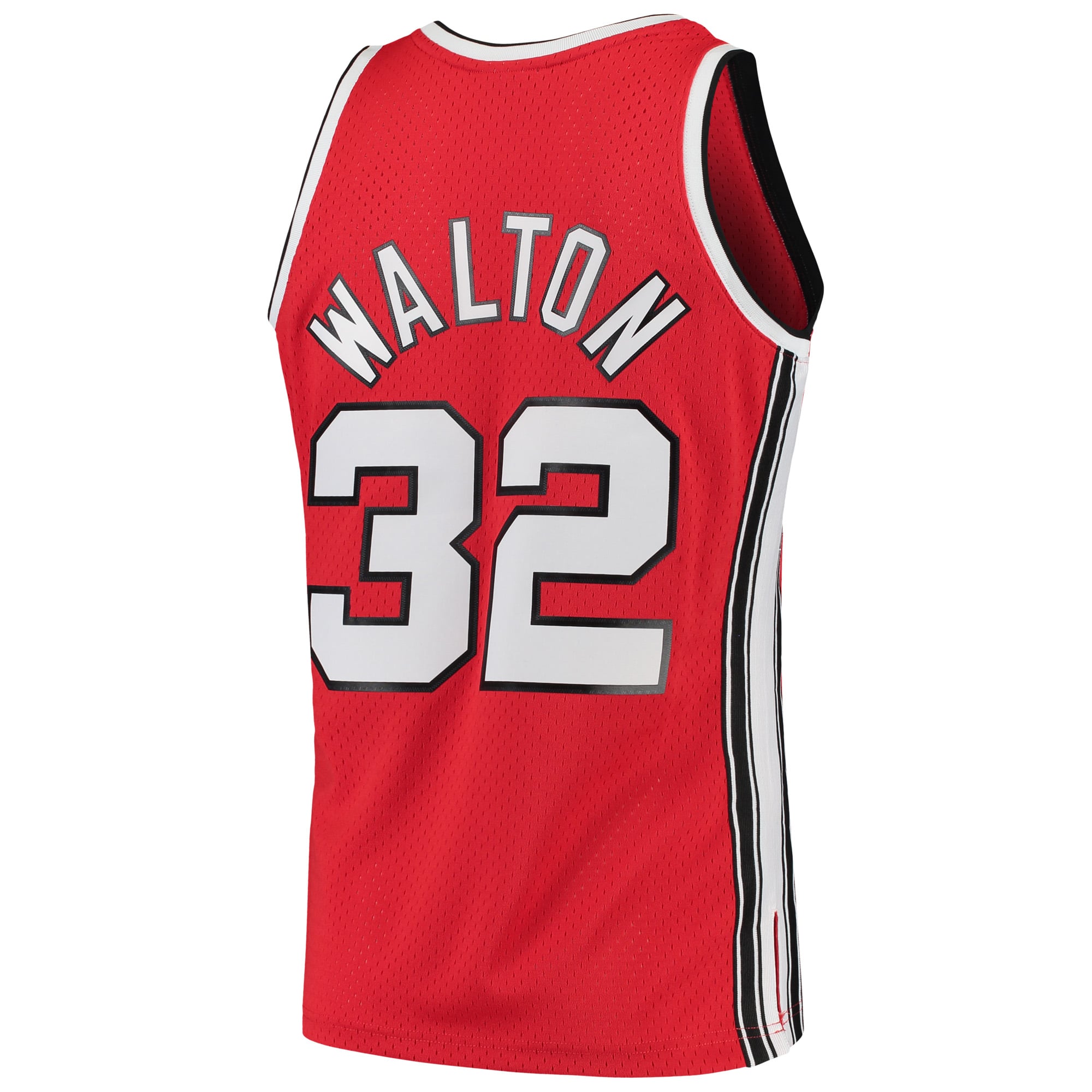 Bill Walton Portland Trail Blazers Mitchell & Ness 1976/77 Hardwood Classics Swingman Jersey Red