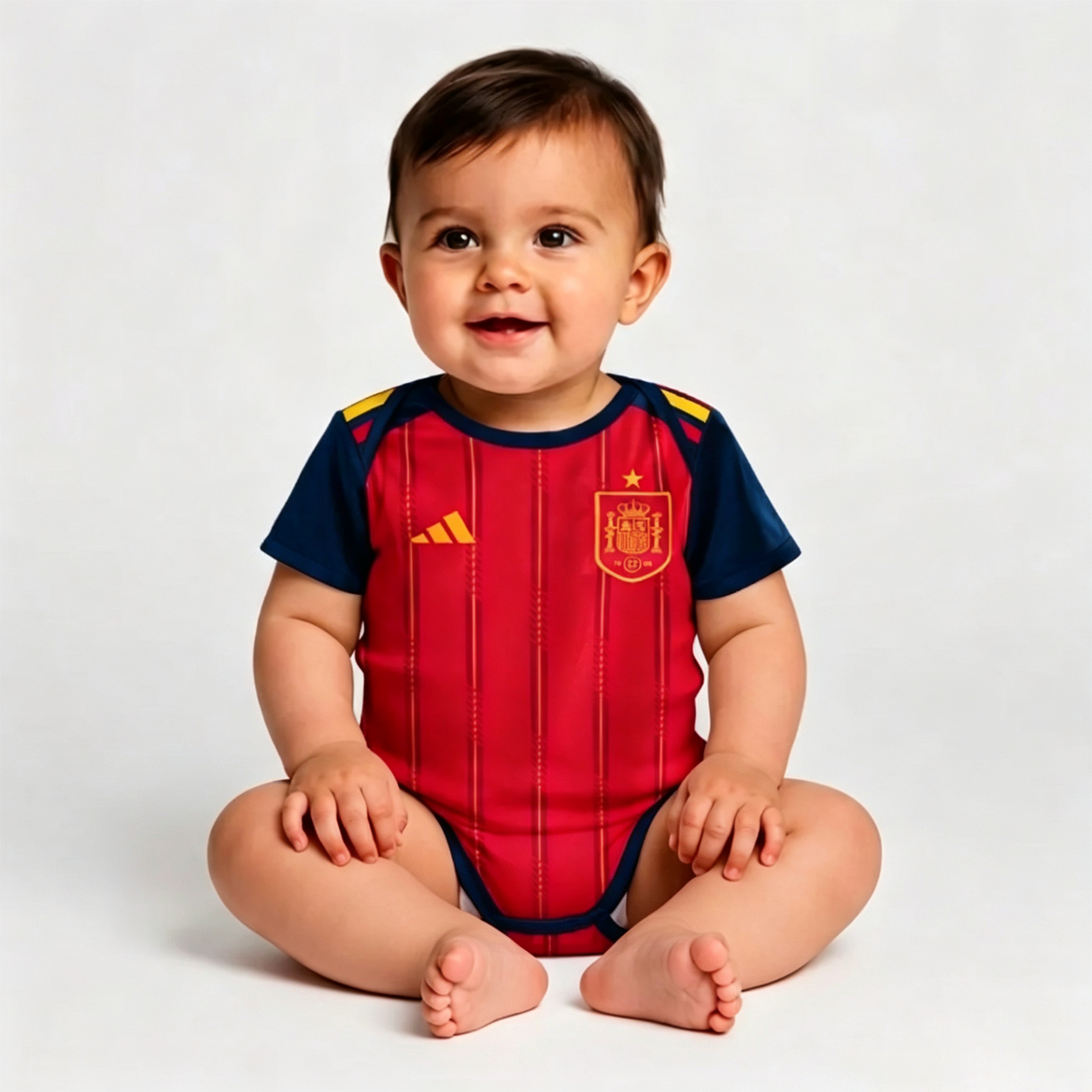 Baby Bodysuit Spain Home World Cup 2026