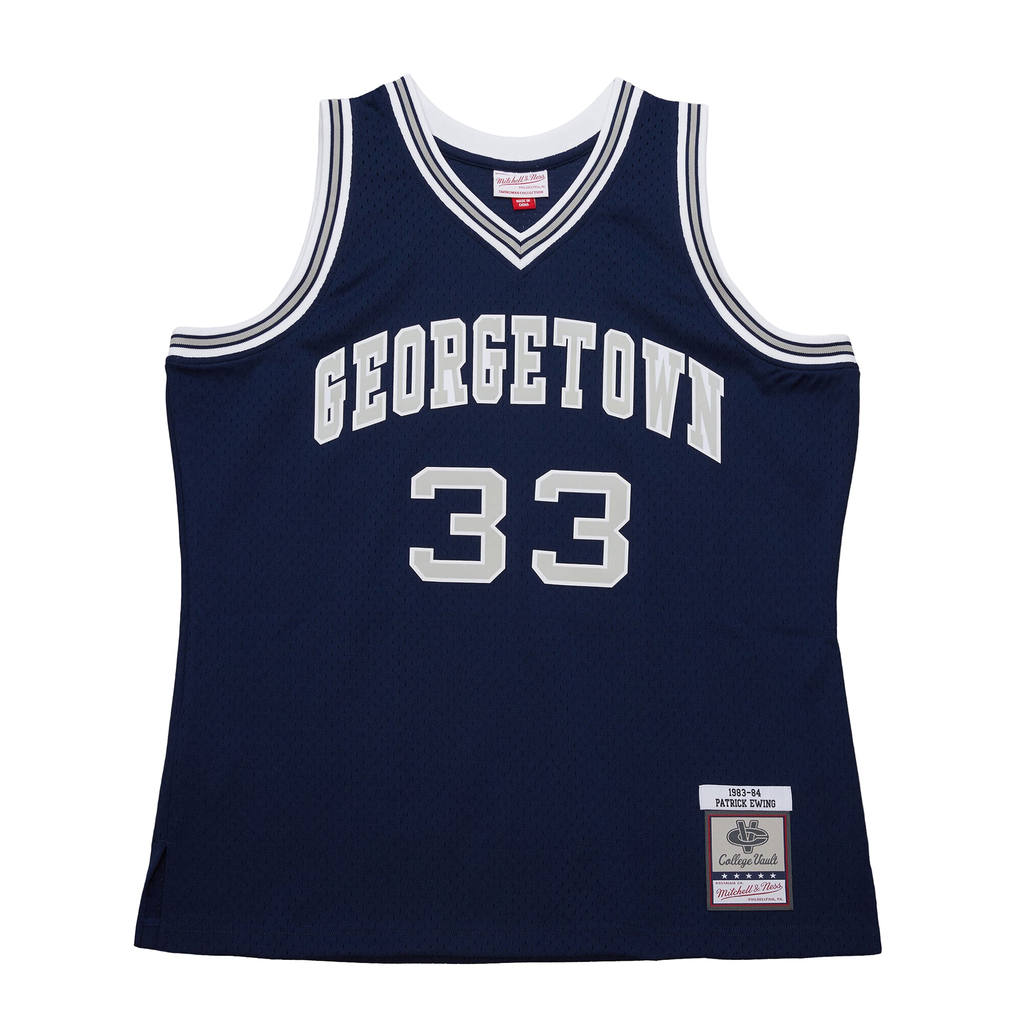 Patrick Ewing Georgetown Hoyas 1983/84 Jersey Navy