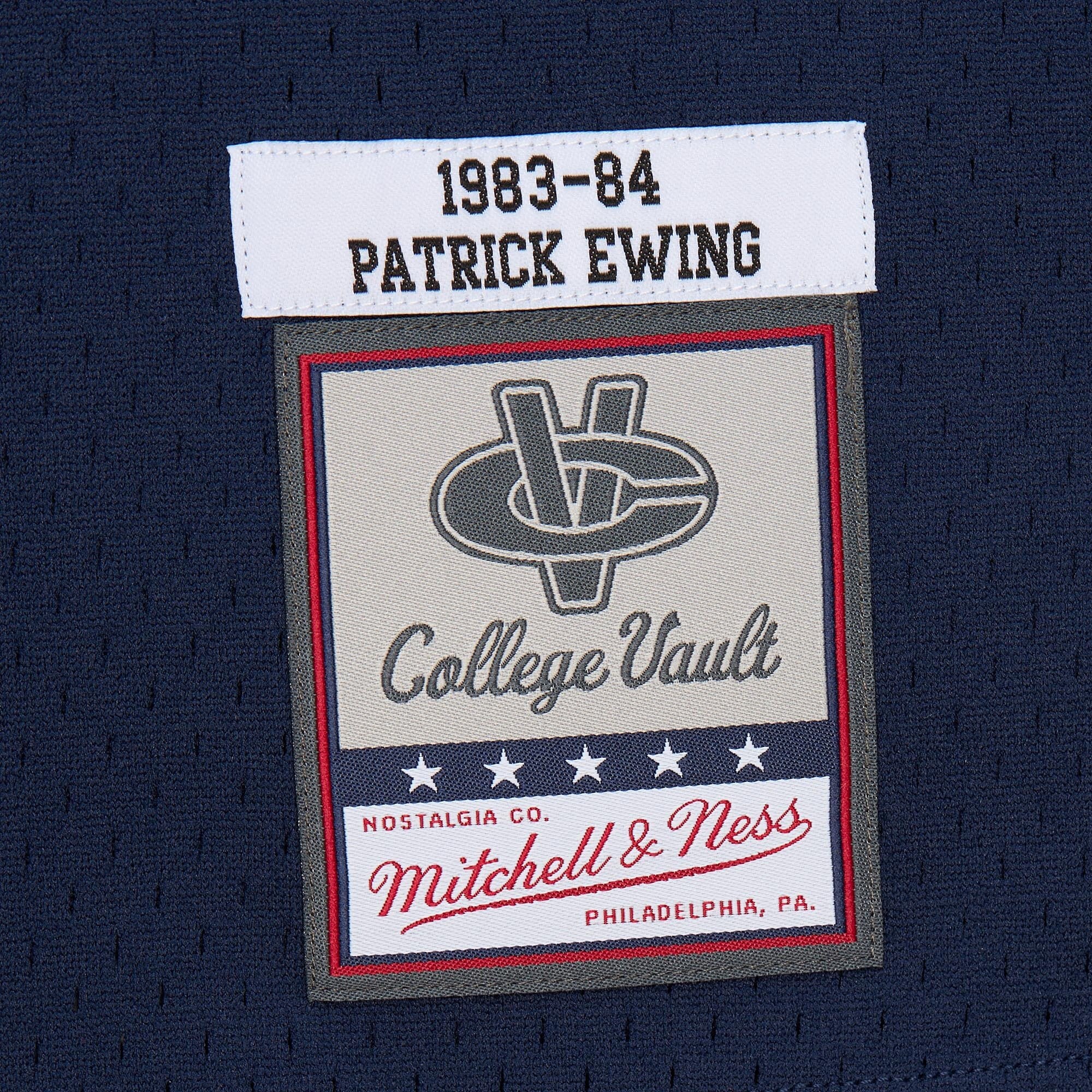Patrick Ewing Georgetown Hoyas 1983/84 Jersey Navy