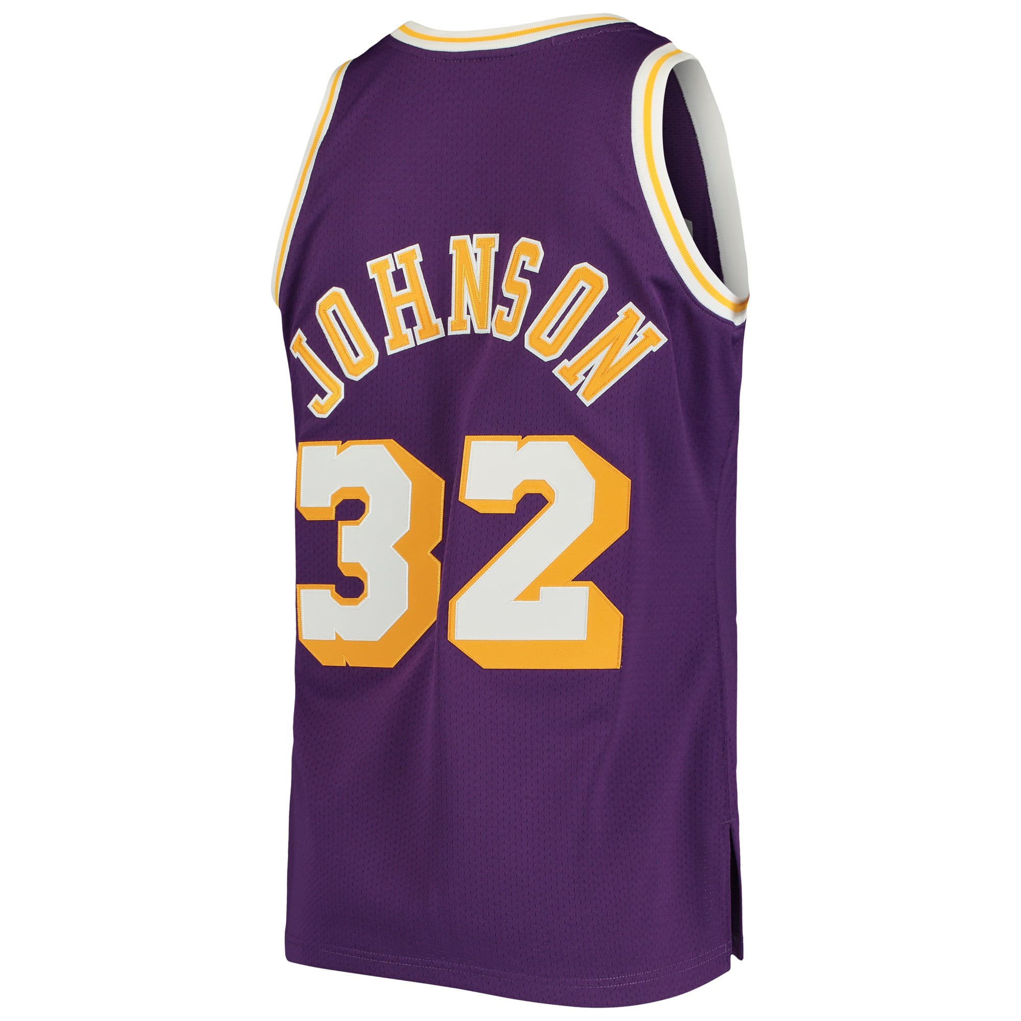 Magic Johnson Los Angeles Lakers Mitchell & Ness 1984/85 Hardwood Classics Style Jersey Purple