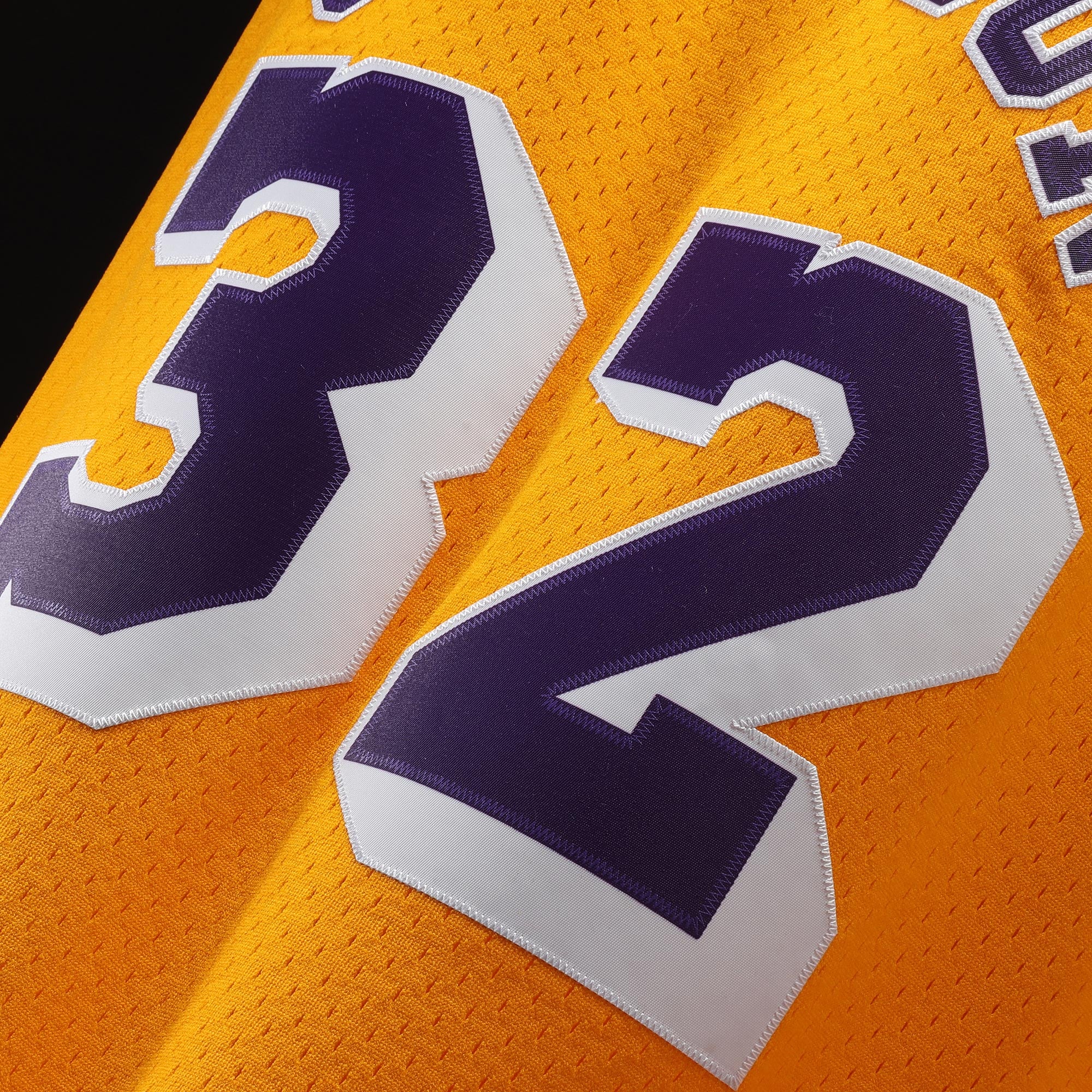 Magic Johnson Los Angeles Lakers Mitchell & Ness 1984/85 Hardwood Classics Swingman Jersey Gold