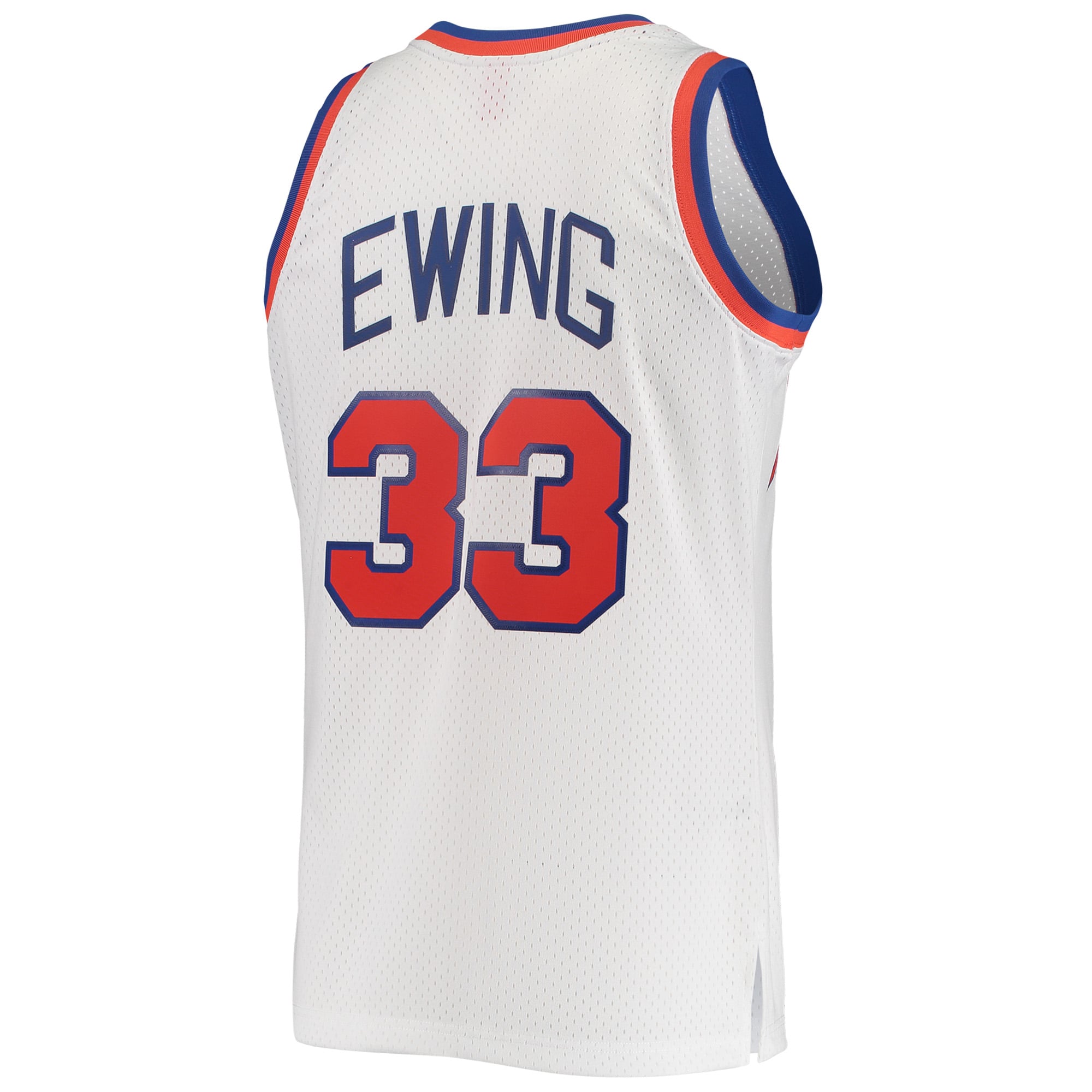 Patrick Ewing New York Knicks Mitchell & Ness 1985/86 Hardwood Classics Swingman Jersey White