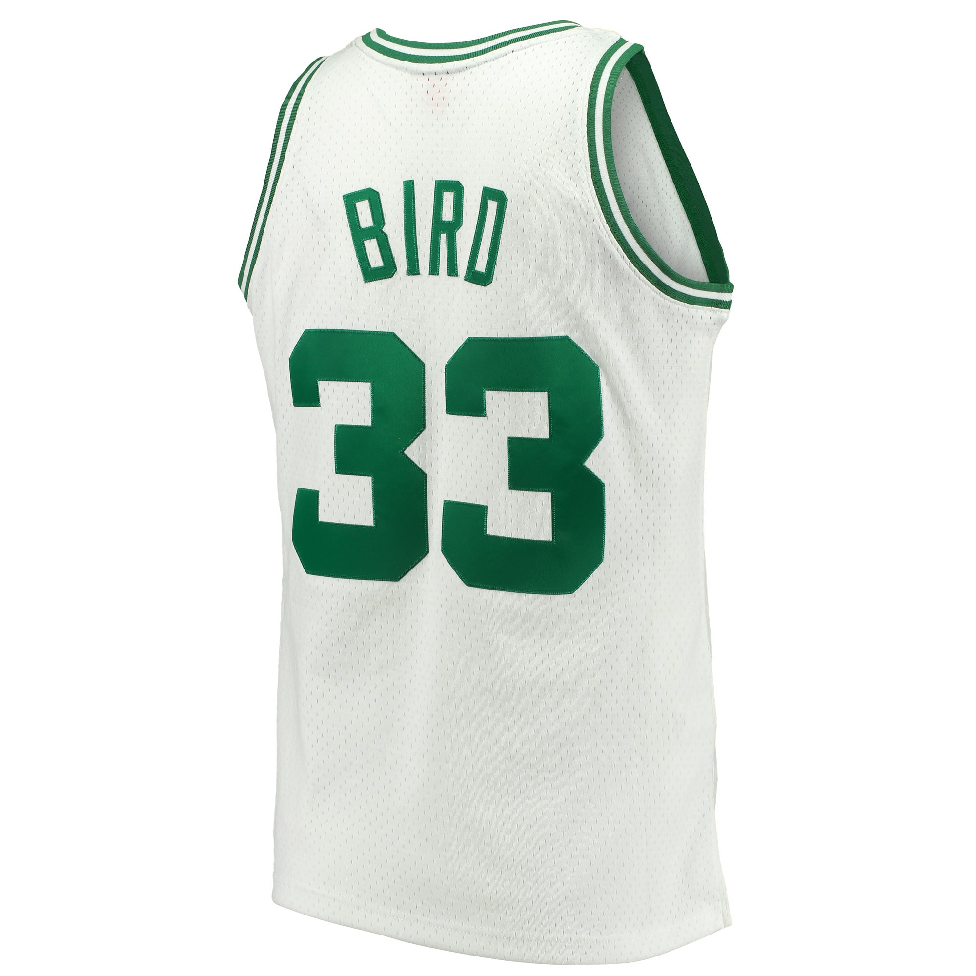Larry Bird Boston Celtics Mitchell & Ness Hardwood Classics 1985/86 Swingman Jersey White