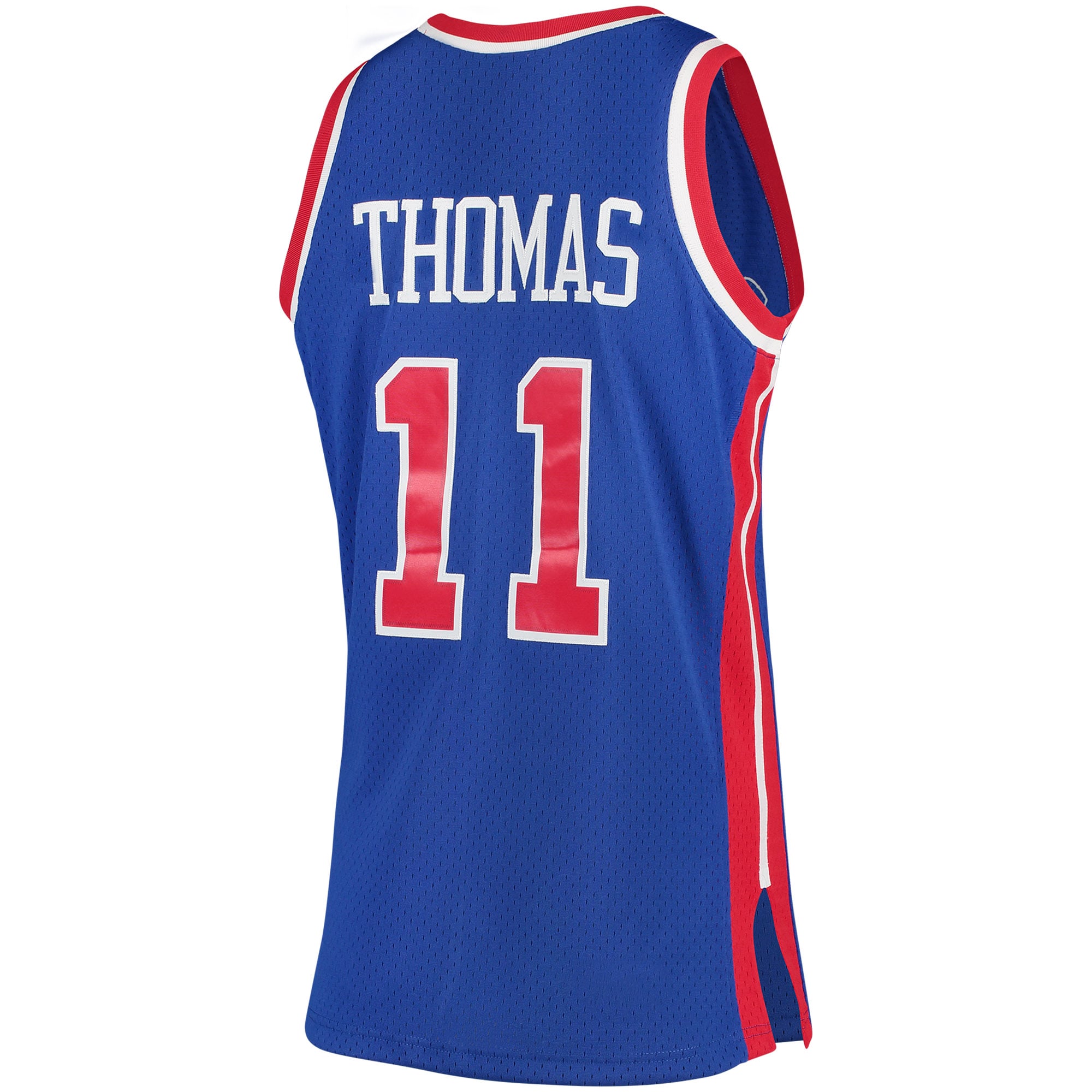 Isiah Thomas Detroit Pistons Mitchell & Ness 1988/89 Hardwood Classics Swingman Jersey Blue