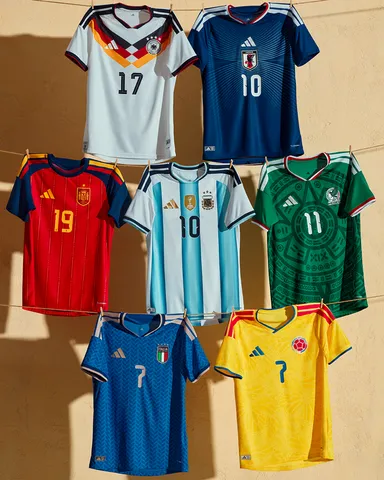 World Cup 2026 Jerseys Collection