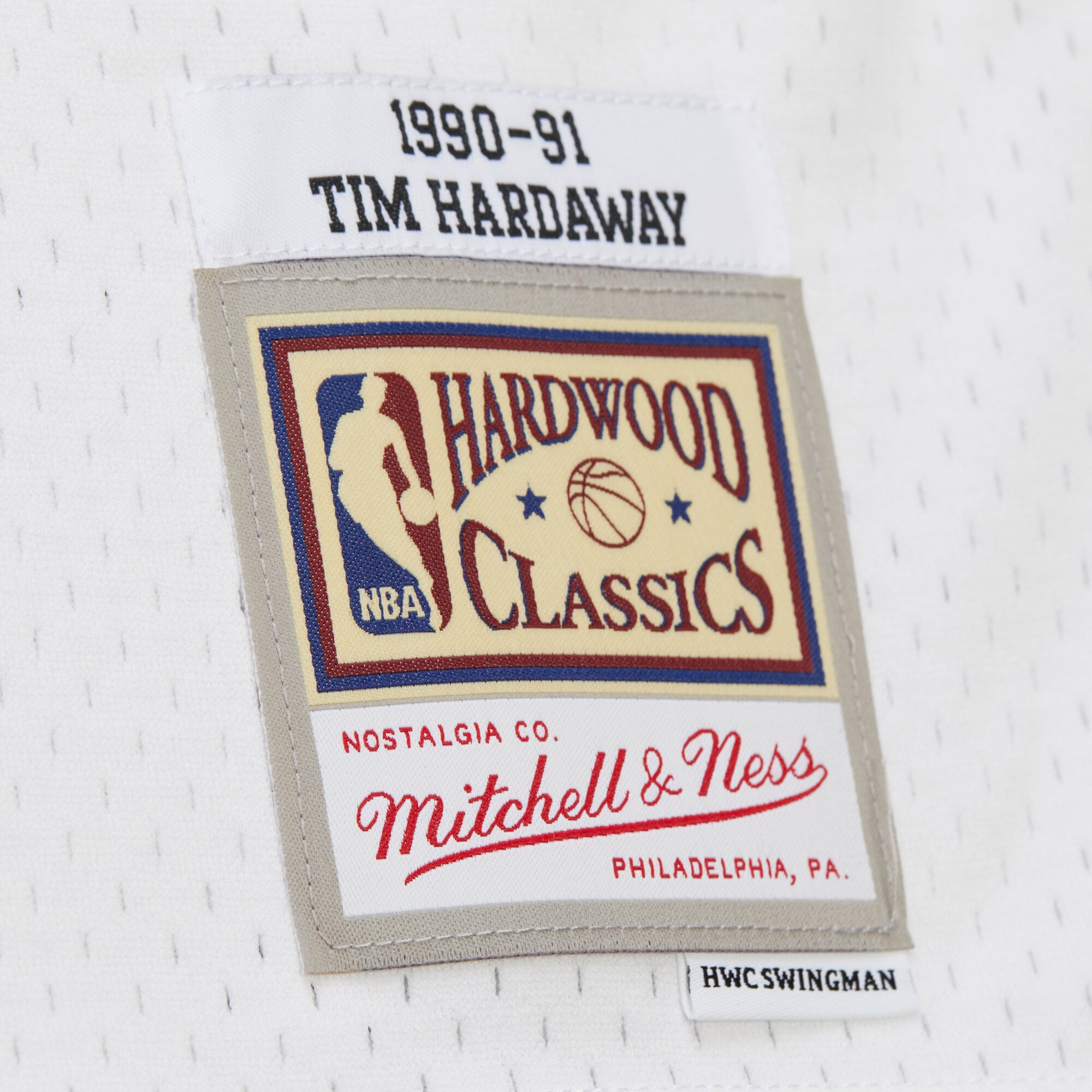 Tim Hardaway Golden State Warriors Mitchell & Ness Hardwood Classics 1990/91 Swingman Jersey White