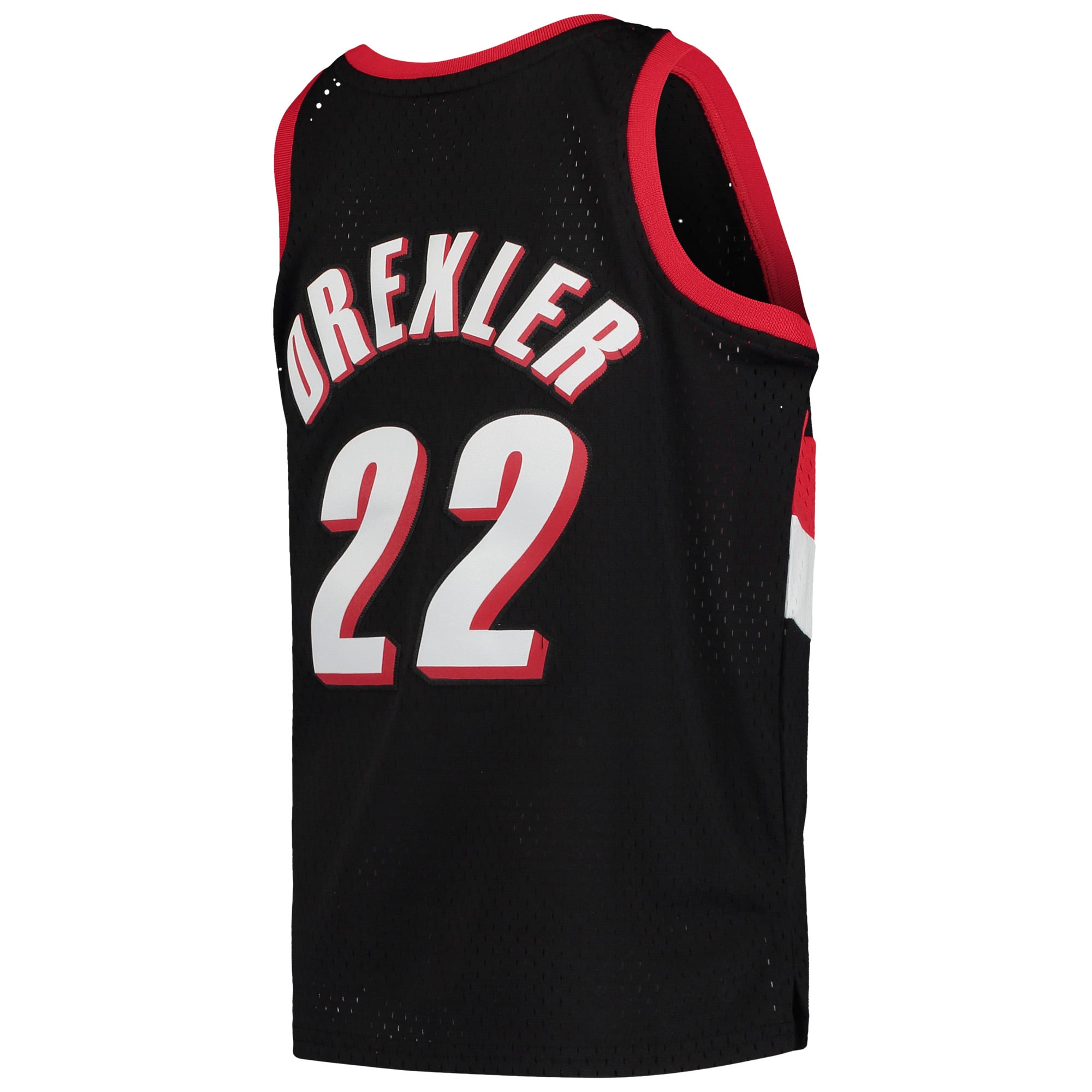 Clyde Drexler Portland Trail Blazers Mitchell & Ness Youth 1991/92 Hardwood Classics Swingman Jersey Black