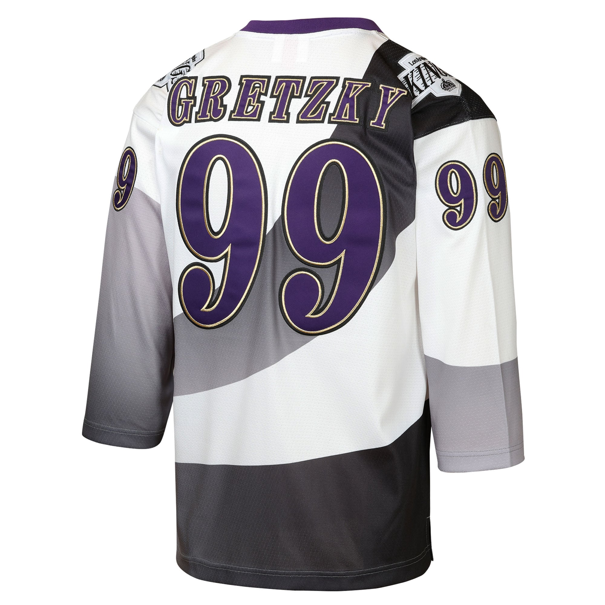 Wayne Gretzky Los Angeles Kings Mitchell & Ness Youth 1995/96 Power Play Throwback Alternate Player Jersey with Captain Patch White