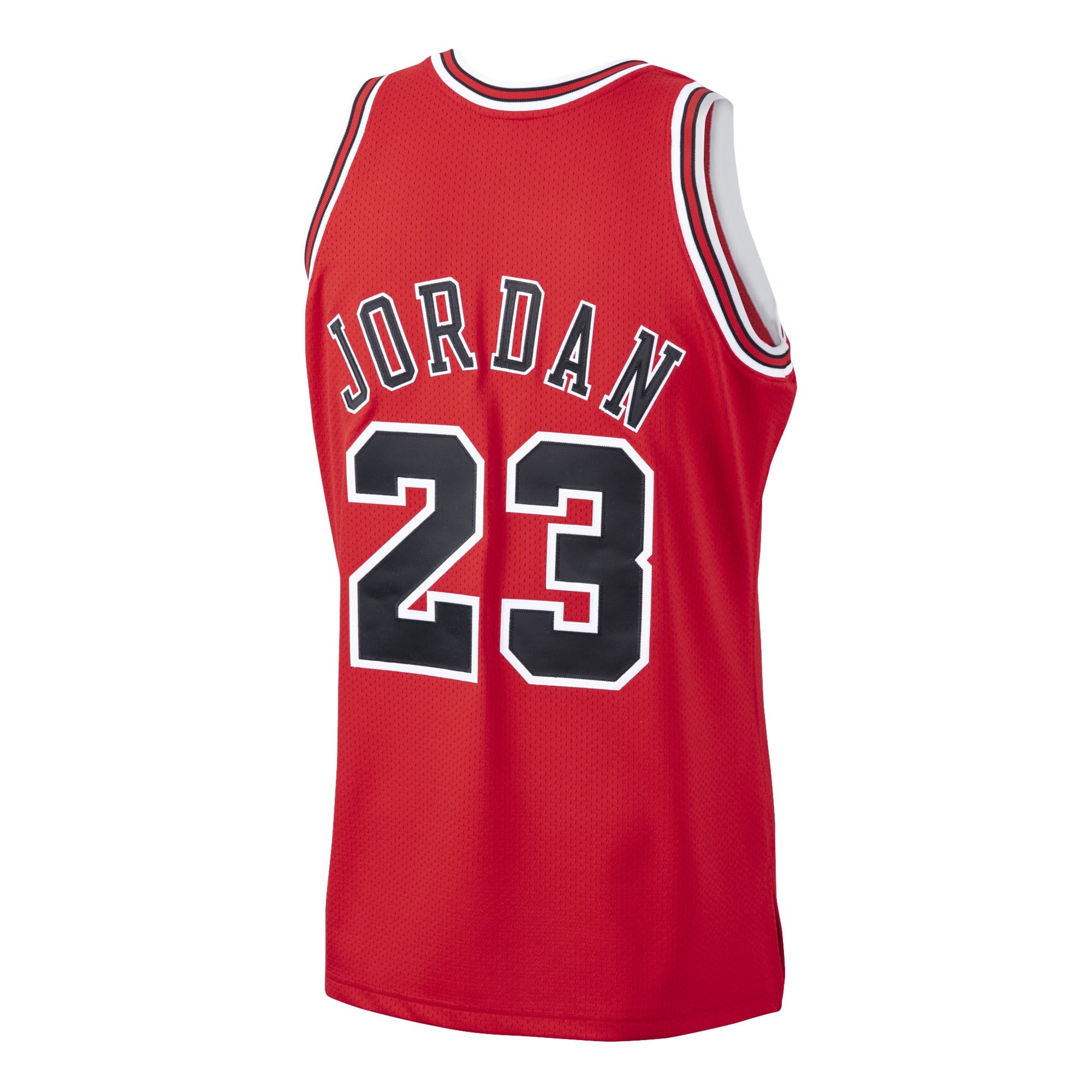 Michael Jordan Chicago Bulls Mitchell & Ness 1997/98 Hardwood Classics Style Jersey Scarlet