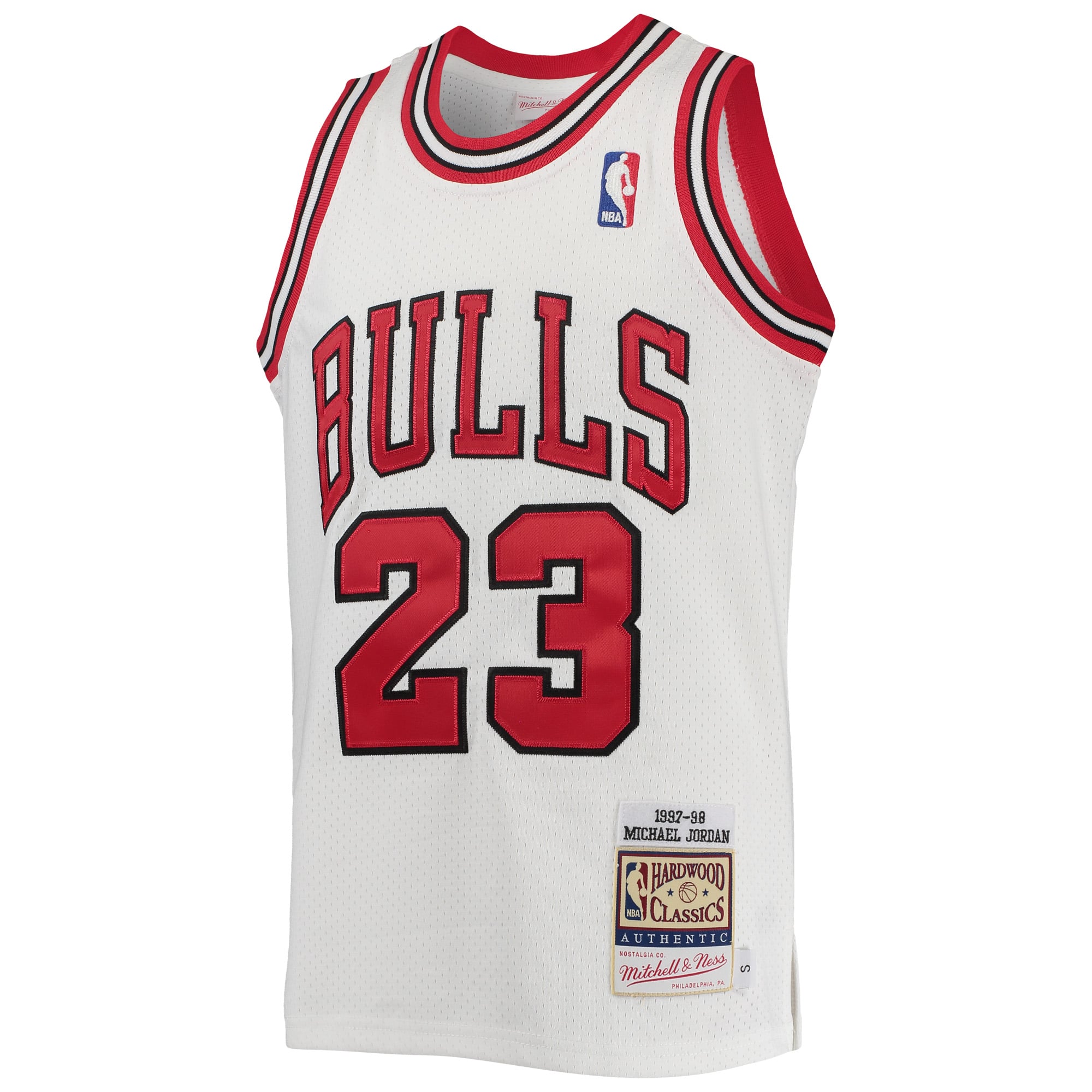 Michael Jordan Chicago Bulls Mitchell & Ness Youth 1997/98 Hardwood Classics Style Jersey White