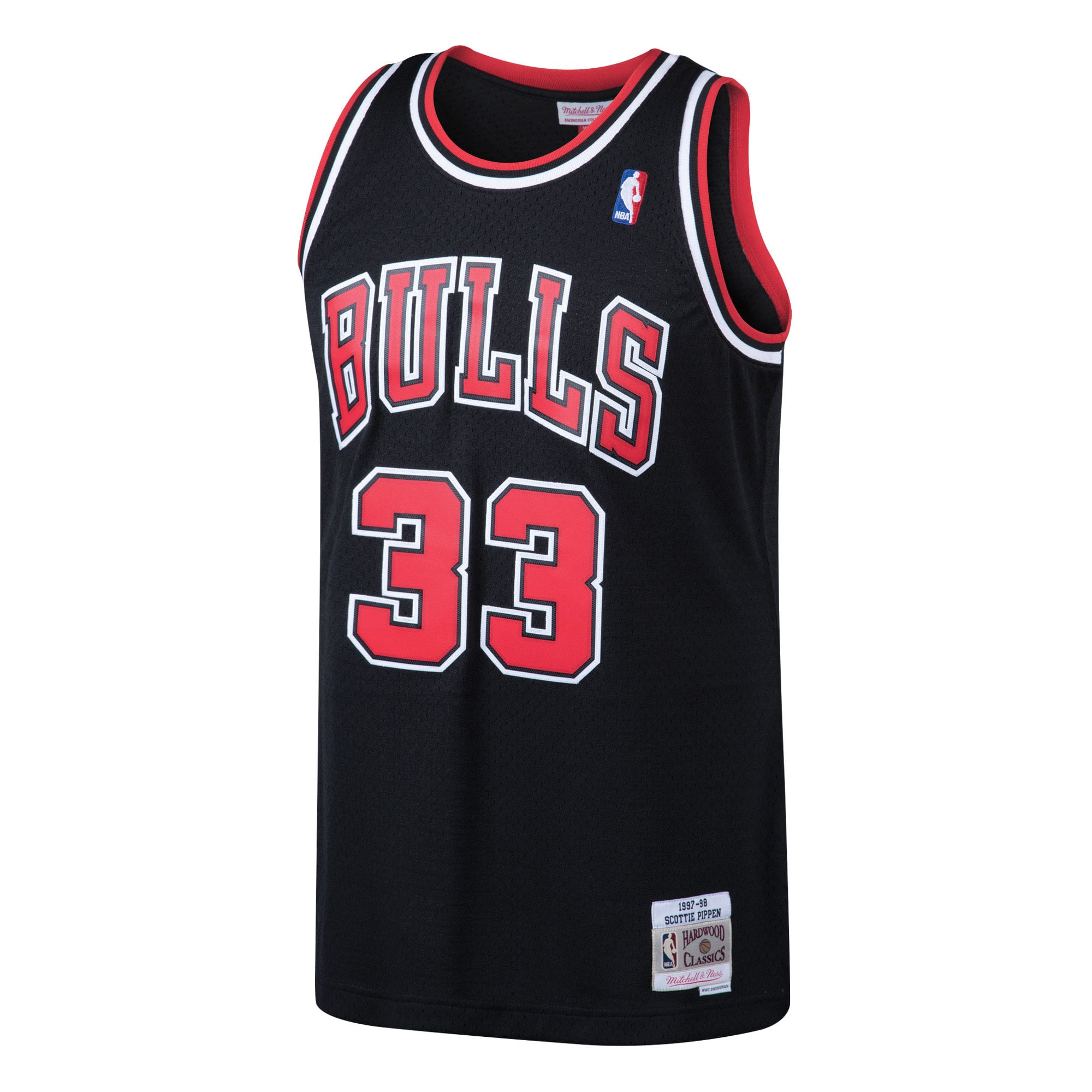 Scottie Pippen Chicago Bulls Mitchell & Ness 1997/98 Hardwood Classics Swingman Jersey Black