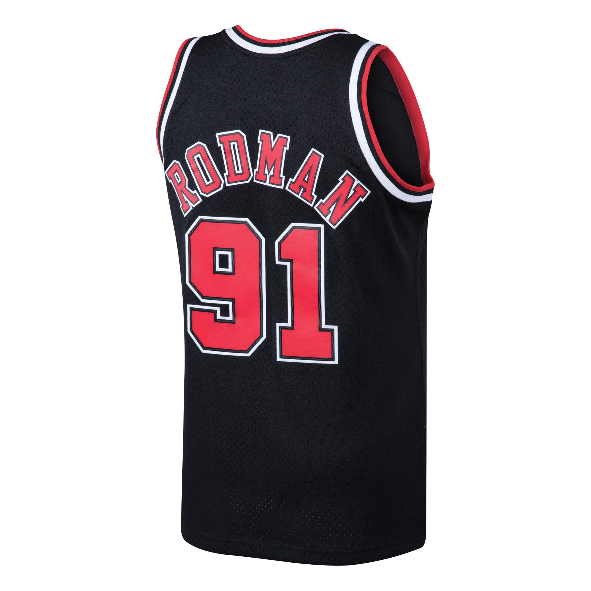 Dennis Rodman Chicago Bulls Mitchell & Ness 1997/98 Hardwood Classics Swingman Jersey Black