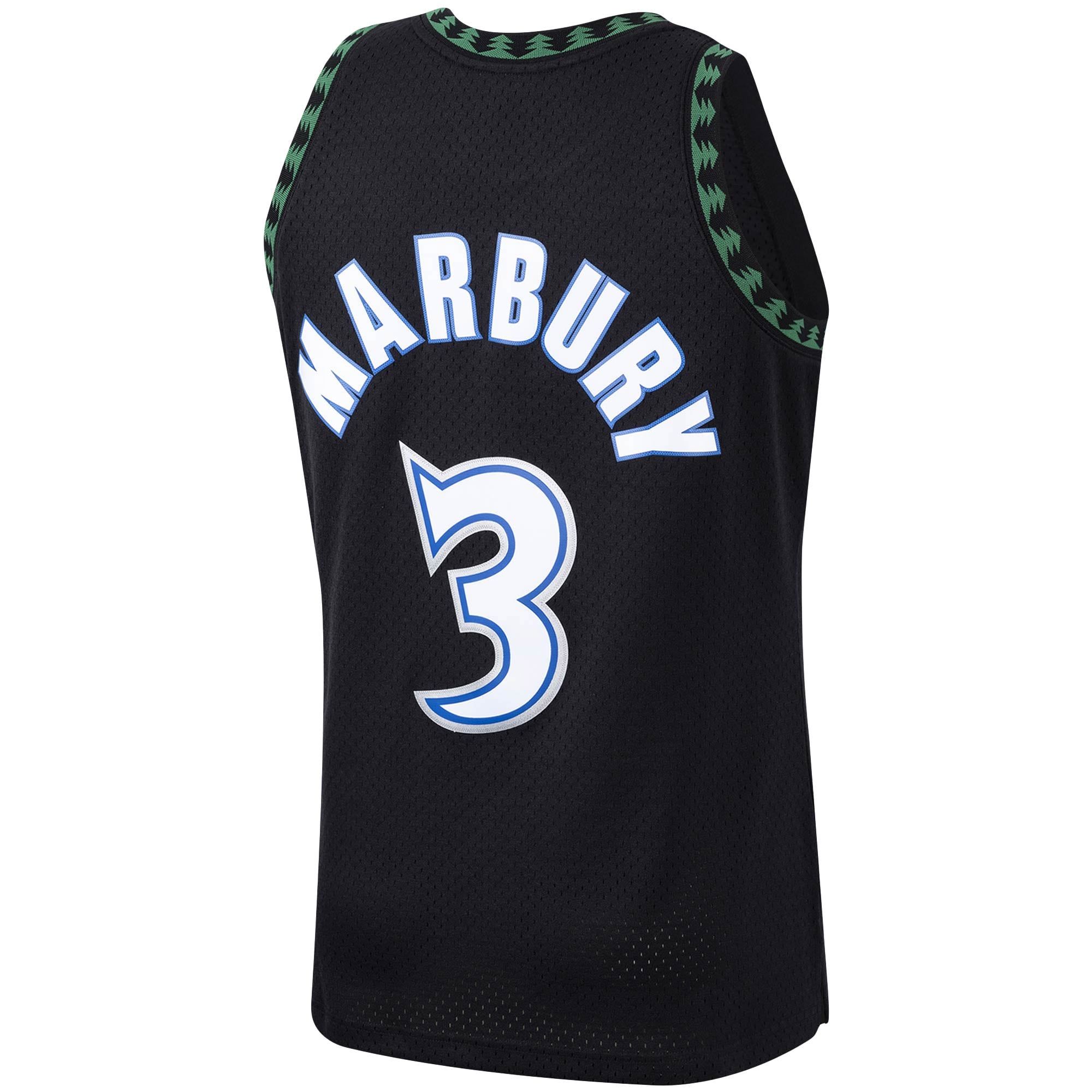 Stephon Marbury Minnesota Timberwolves Mitchell & Ness 1997/98 Hardwood Classics Swingman Jersey Black